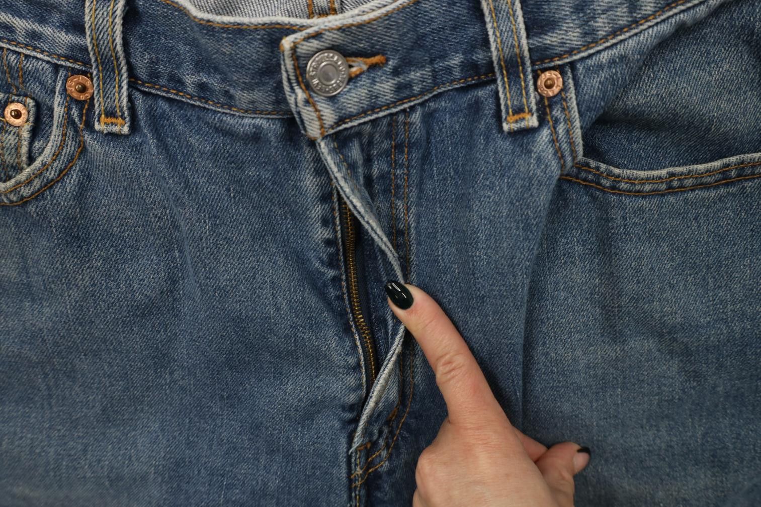 Levi's Vintage Y2K 2003 Levis 505 Regular Straight Leg Denim Jeans Size US 36 / EU 52 - 8 Thumbnail