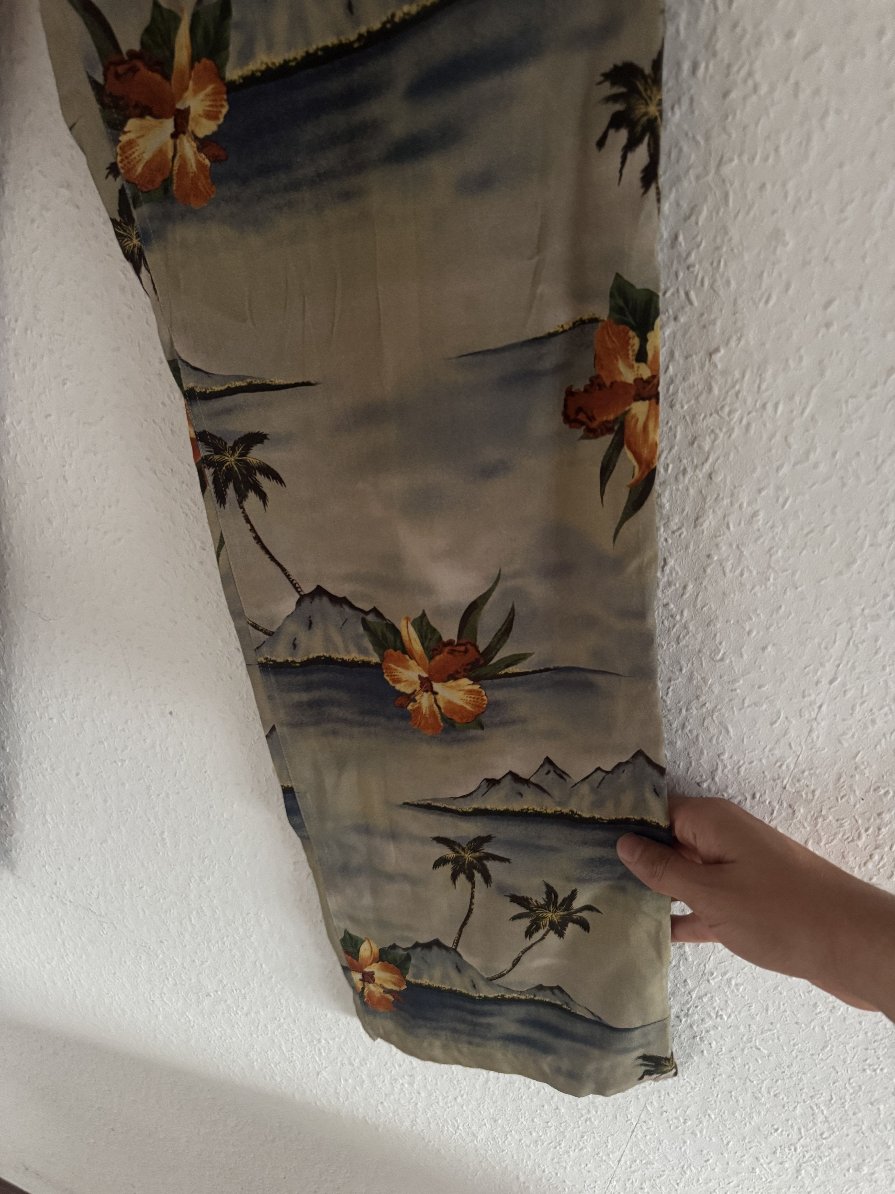 Celine Palm Tree Hawaiian Print Pants Size US 34 / EU 50 - 7 Thumbnail