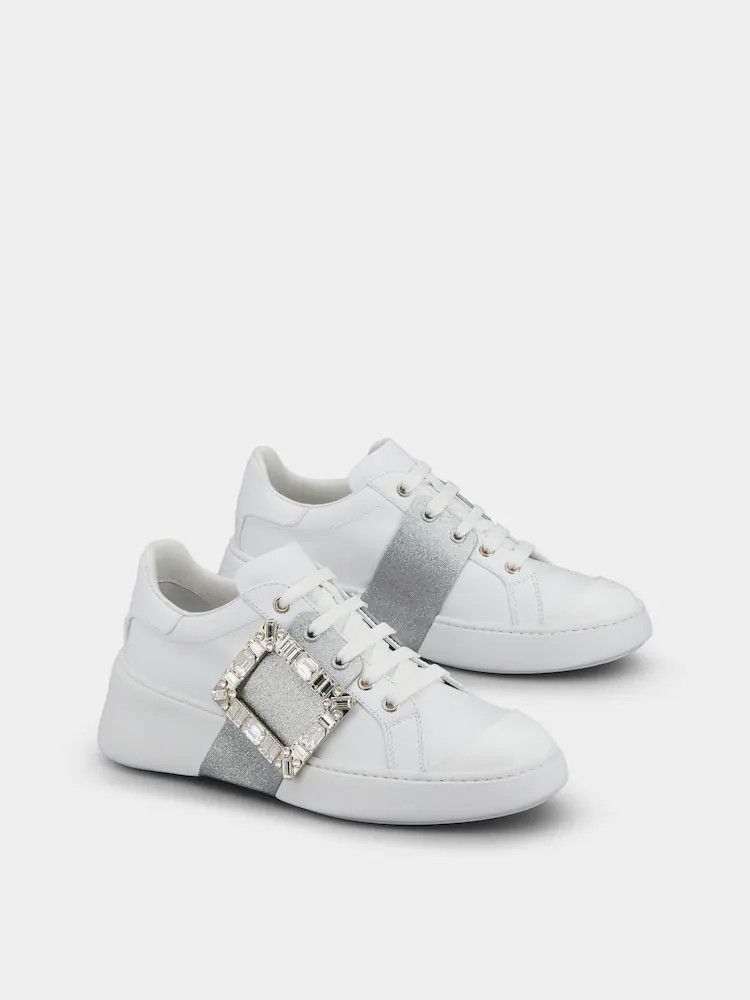 Roger Vivier o1s22i1n0325 Low-Top Sneakers in White Size US 11 / IT 41 - 2 Thumbnail