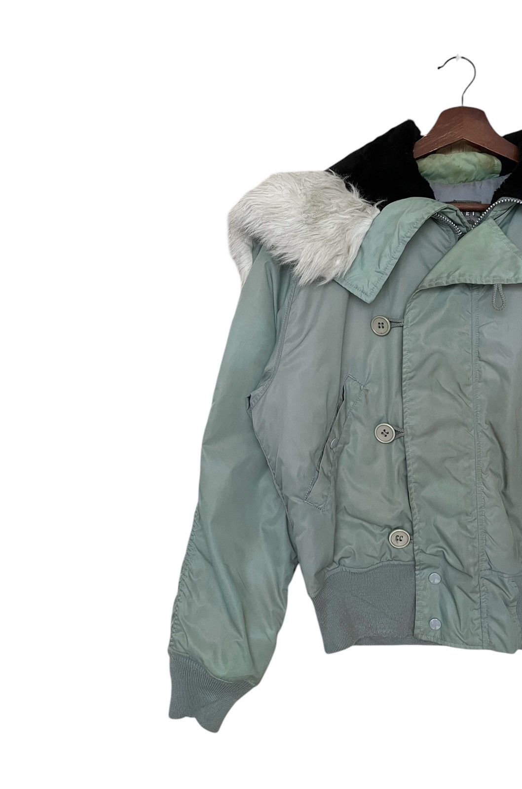 Vintage Vintage Brand Flight Jacket N-2B Short Waisted Parka 1990s Size US M / EU 48-50 / 2 - 5 Thumbnail