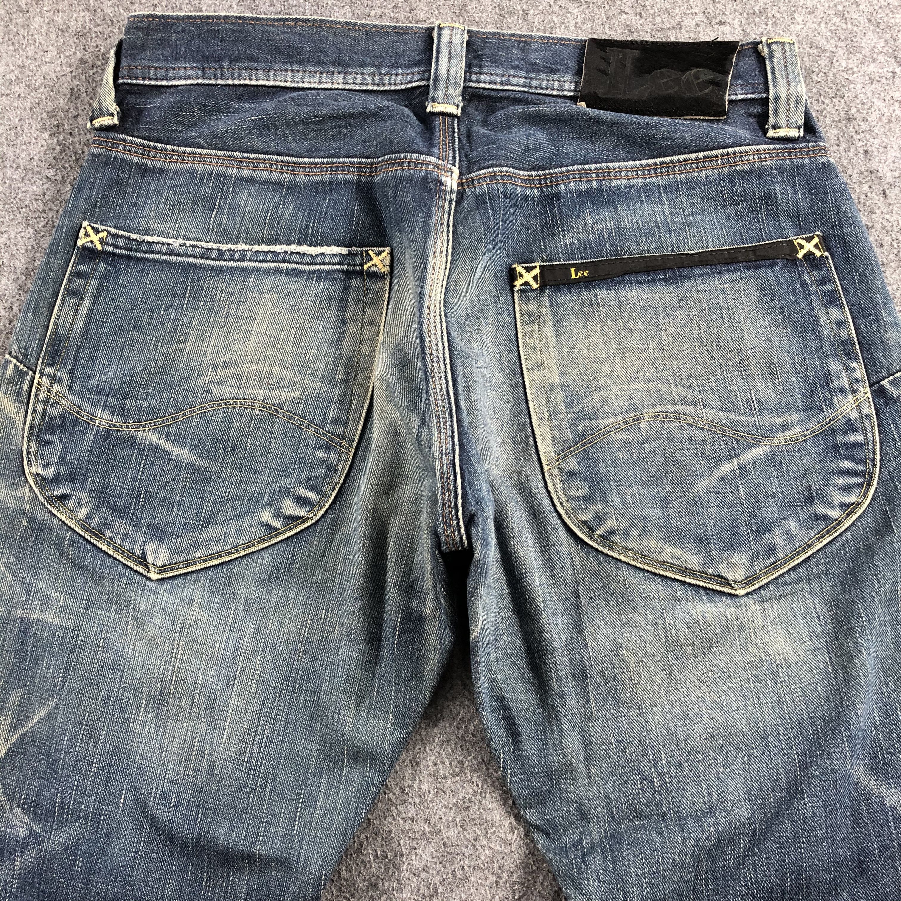 Lee Vintage Blue Wash Lee Jeans-J1907 Size US 32 / EU 48 - 4 Thumbnail