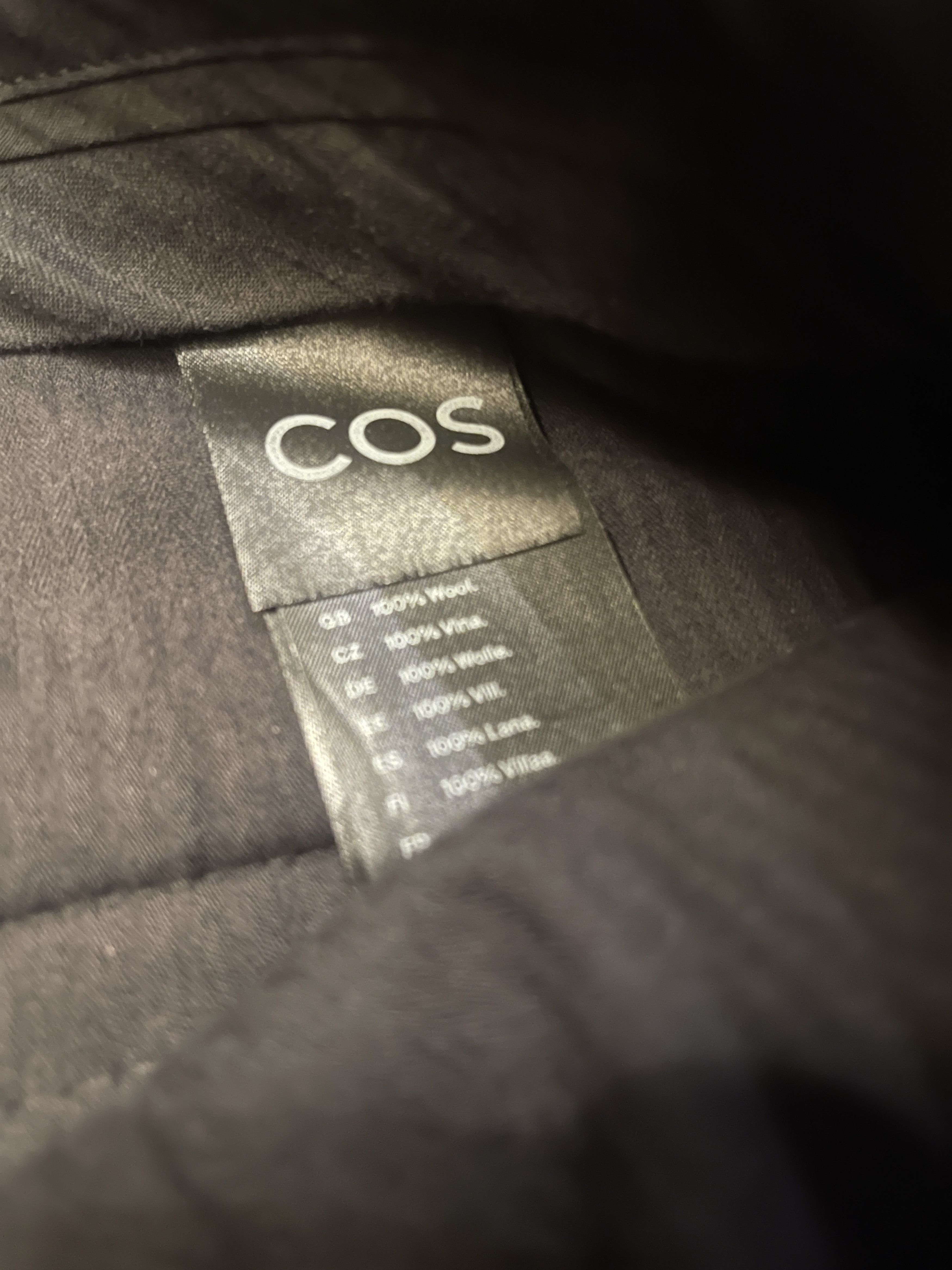 Cos COS Wide Pleated Black Trousers Size US 32 / EU 48 - 5 Thumbnail