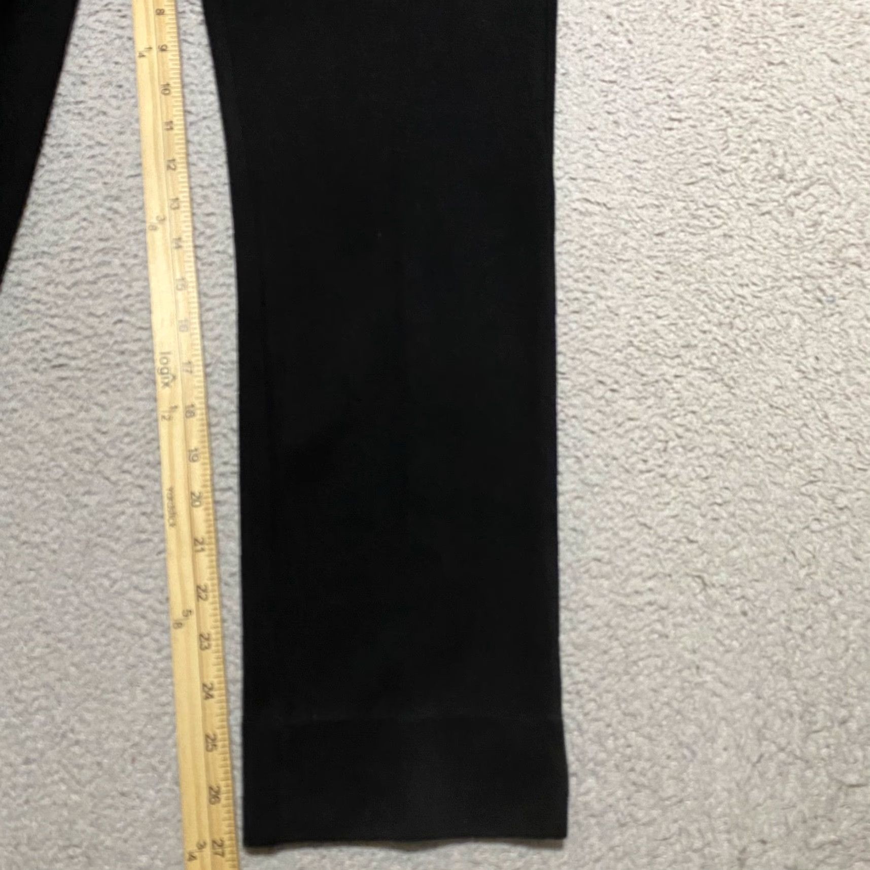 Vintage CAbi Dress Pants Black Mid Rise Straight Office Business Womens Regular Size 10 Pants Size 32" / US 10 / IT 46 - 6 Thumbnail