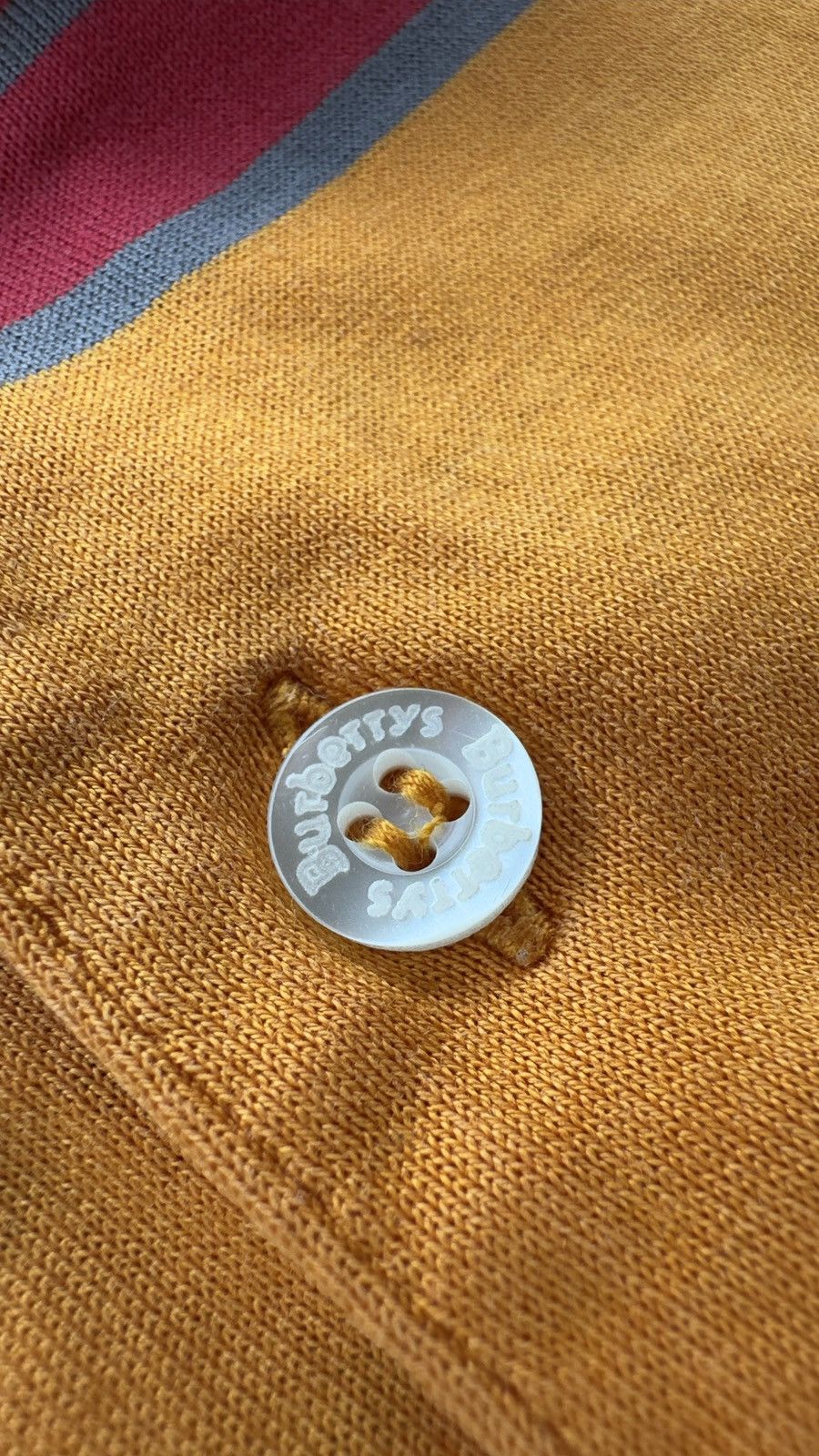 Burberry × Vintage Burberrys Polo T-Shirt L Size Vintage 90’s Made in Italy Size US L / EU 52-54 / 3 - 5 Thumbnail