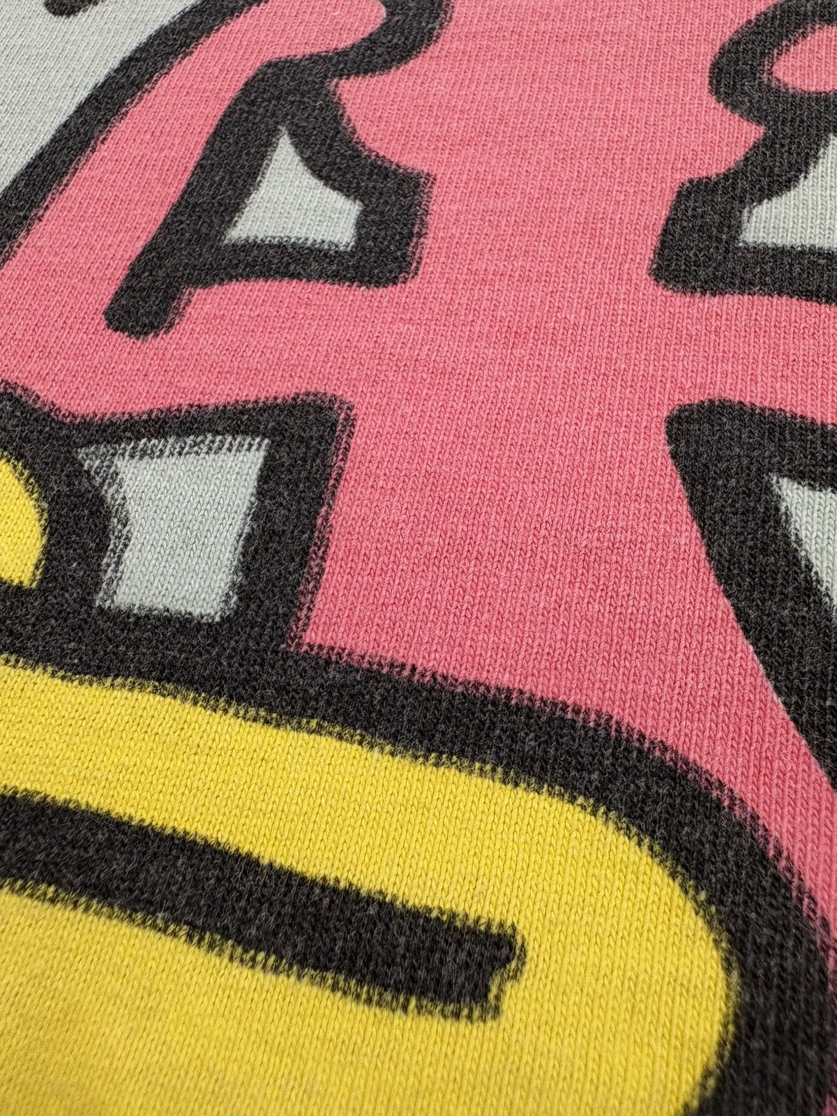 Keith Haring Vintage Keith Haring Hear No Pop Shop T-Shirt 80s Art Evil Size US L / EU 52-54 / 3 - 8 Thumbnail