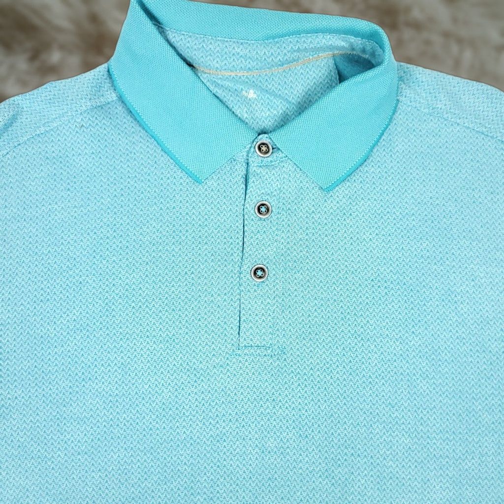 Nat Nast Nat Nast Light Blue Mens Short Sleeve Polo Shirt Size Large Size US L / EU 52-54 / 3 - 1 Thumbnail