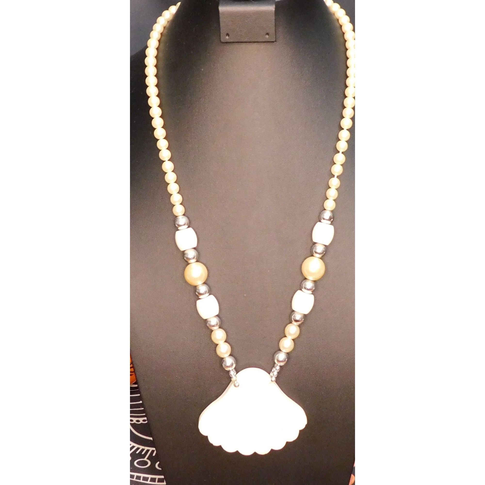 Other Mermaidcore Faux Pearl Seashell Pendant Necklace Size ONE SIZE - 1 Thumbnail