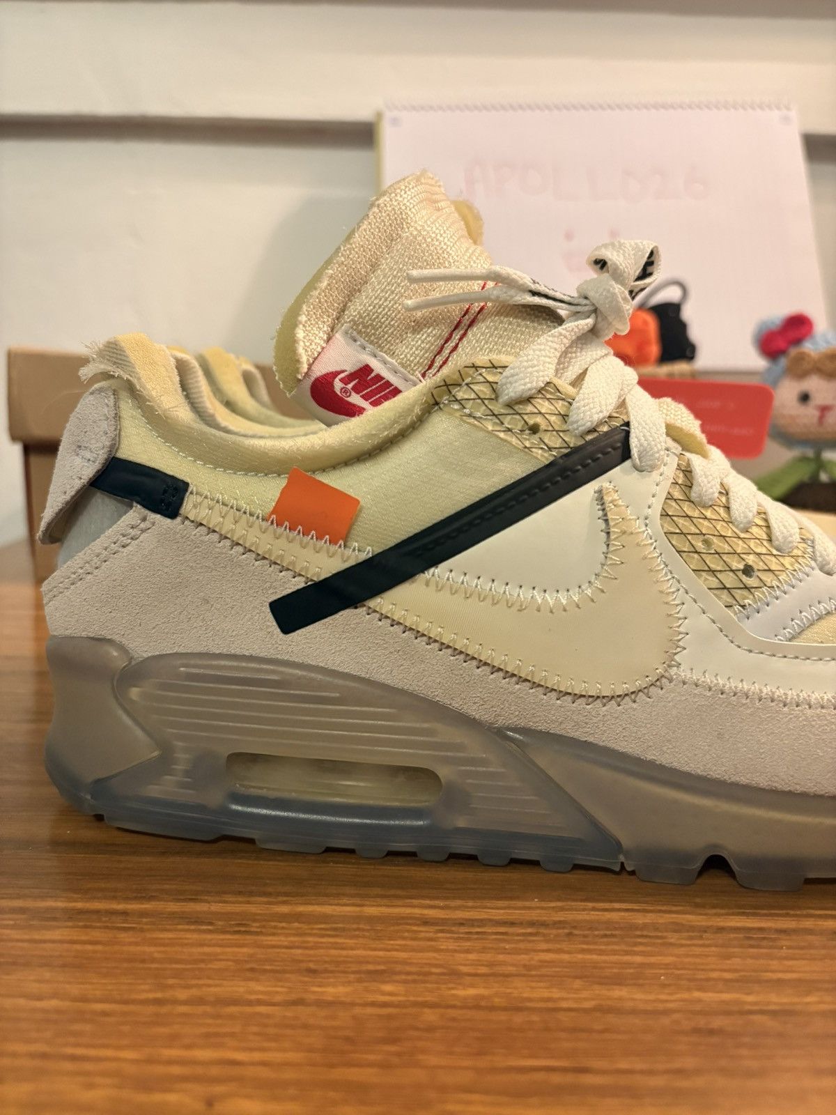 Nike × Off-White Off-White x Nike Air Max 90 “The Ten” US7 Size US 7 / EU 40 - 6 Thumbnail