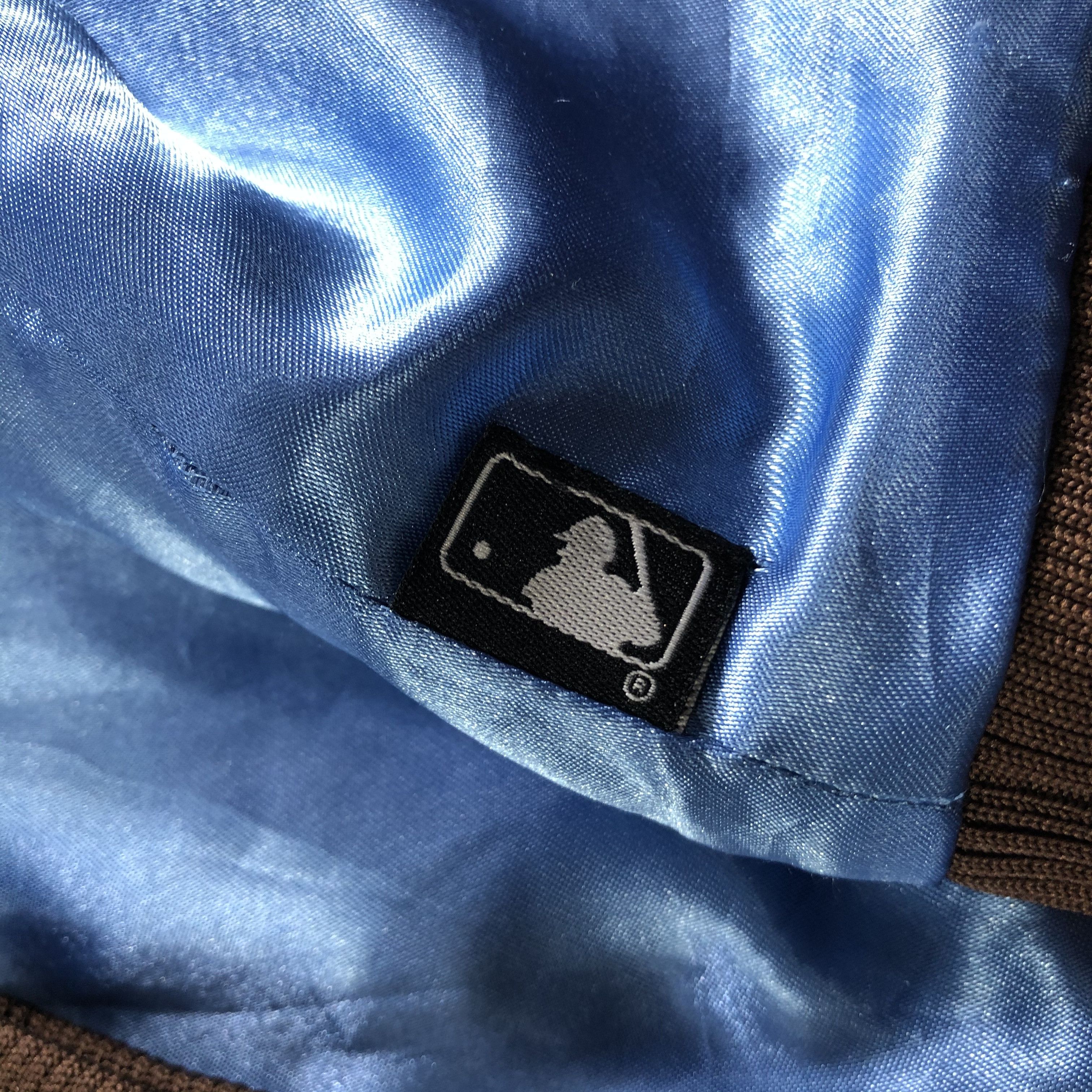 MLB MLB New York Yankees Satin Varsity Jacket Size US L / EU 52-54 / 3 - 5 Thumbnail
