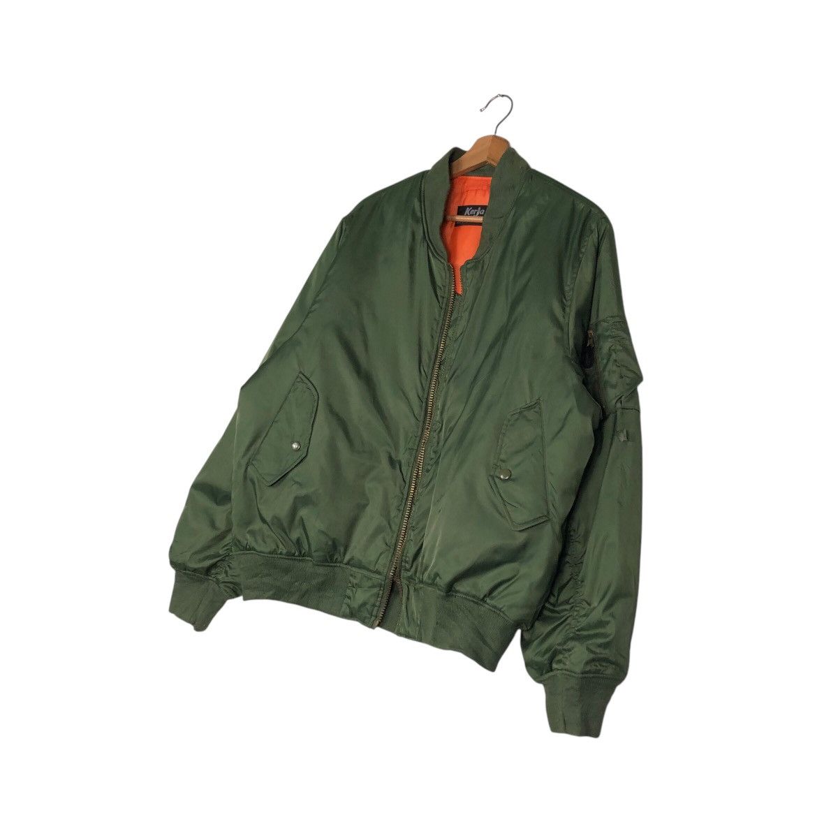 Japanese Brand 📌Vintage Bomber Jacket Biker Worker Kerja Issey Miyake Size US L / EU 52-54 / 3 - 3 Thumbnail