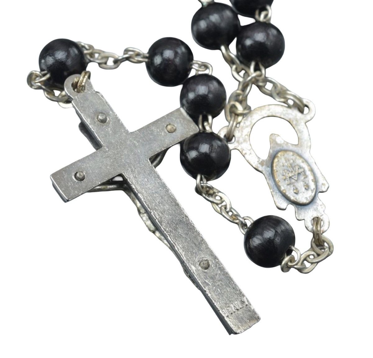 Dolce & Gabbana Dolce&Gabbana Classic Rosary Necklace with Crucifix Pendant Size ONE SIZE - 8 Thumbnail