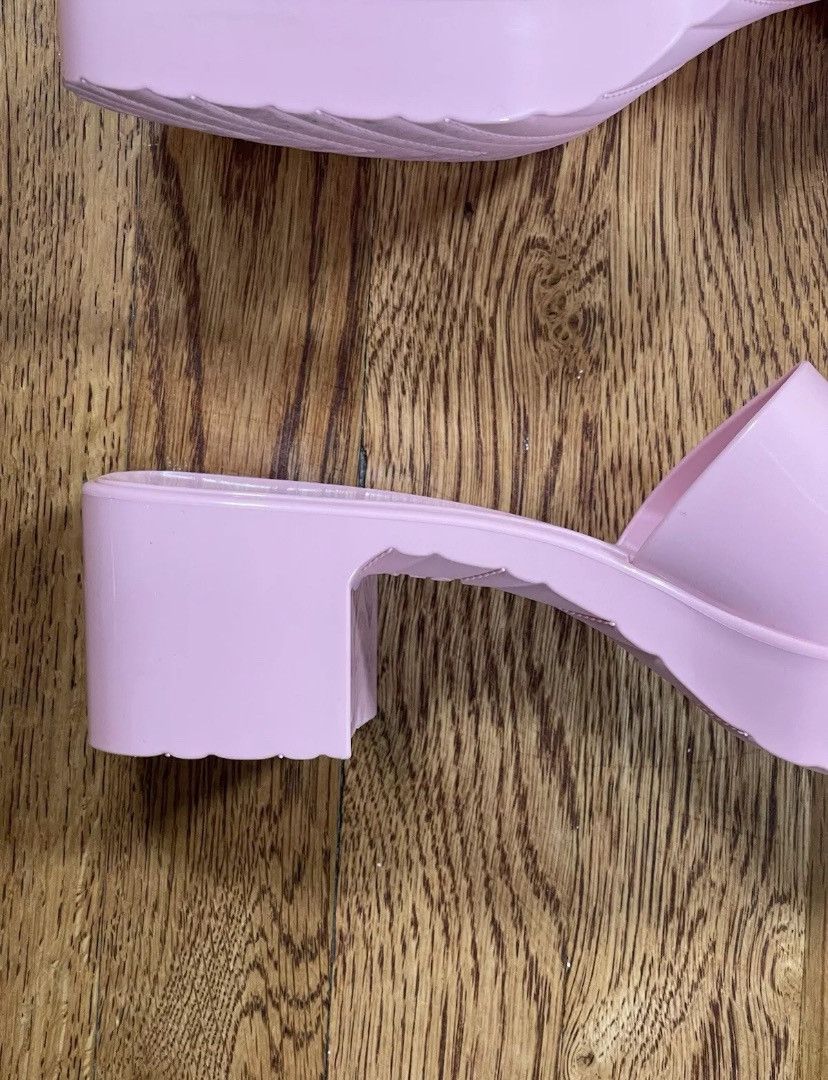 Gucci Gucci Patent Leather Sandals Heels Light Pink Women’s 39 Size US 9 / IT 39 - 10 Thumbnail