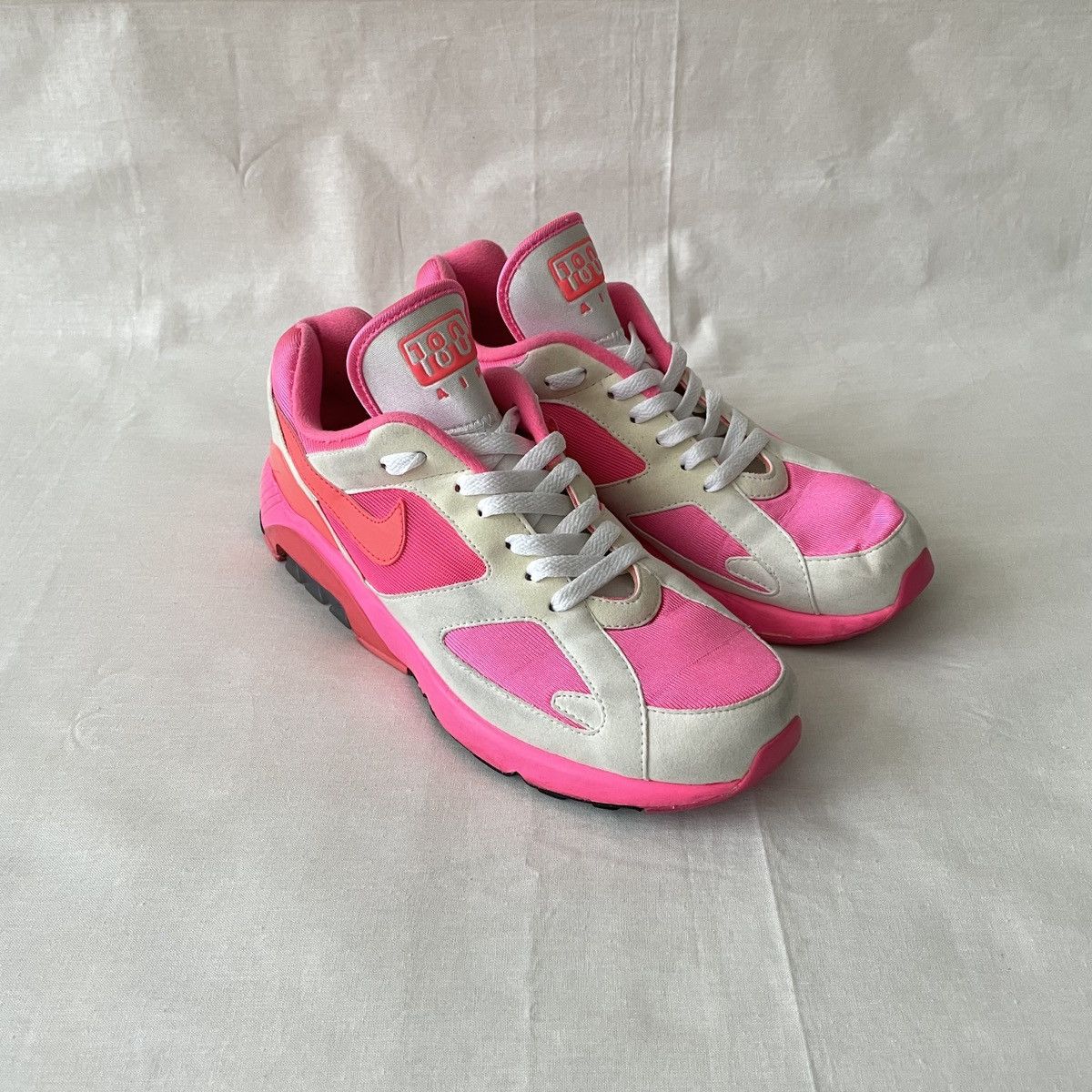 Nike Air Max 180 Comme des Garcons Laser Pink White Junya