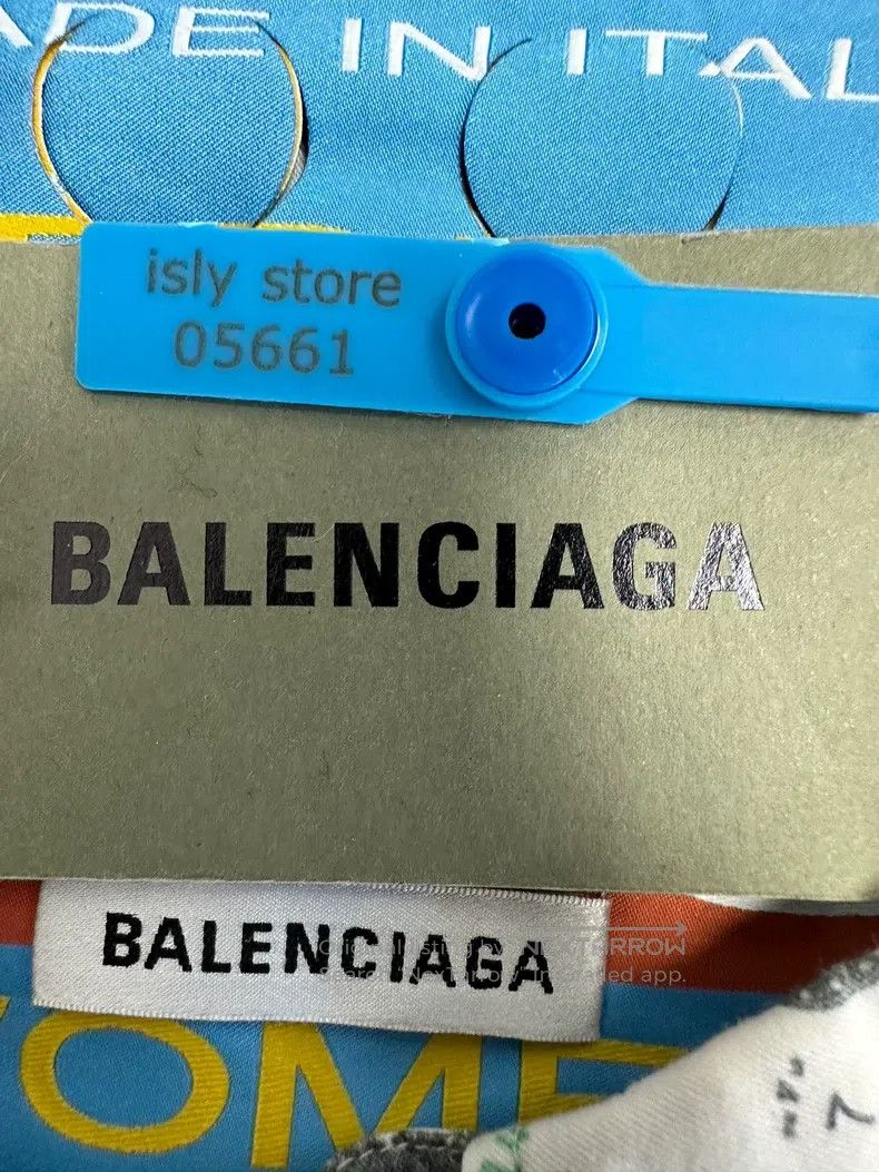 Balenciaga Balenciaga Printed Shirt Size XS / US 0-2 / IT 36-38 - 4 Thumbnail
