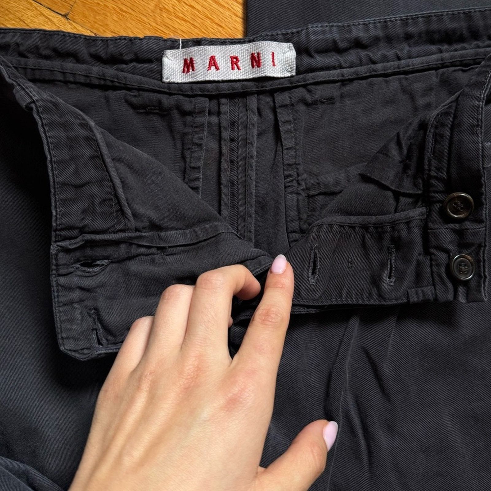 Marni Marni Men's Grey Pants Size US 32 / EU 48 - 3 Thumbnail