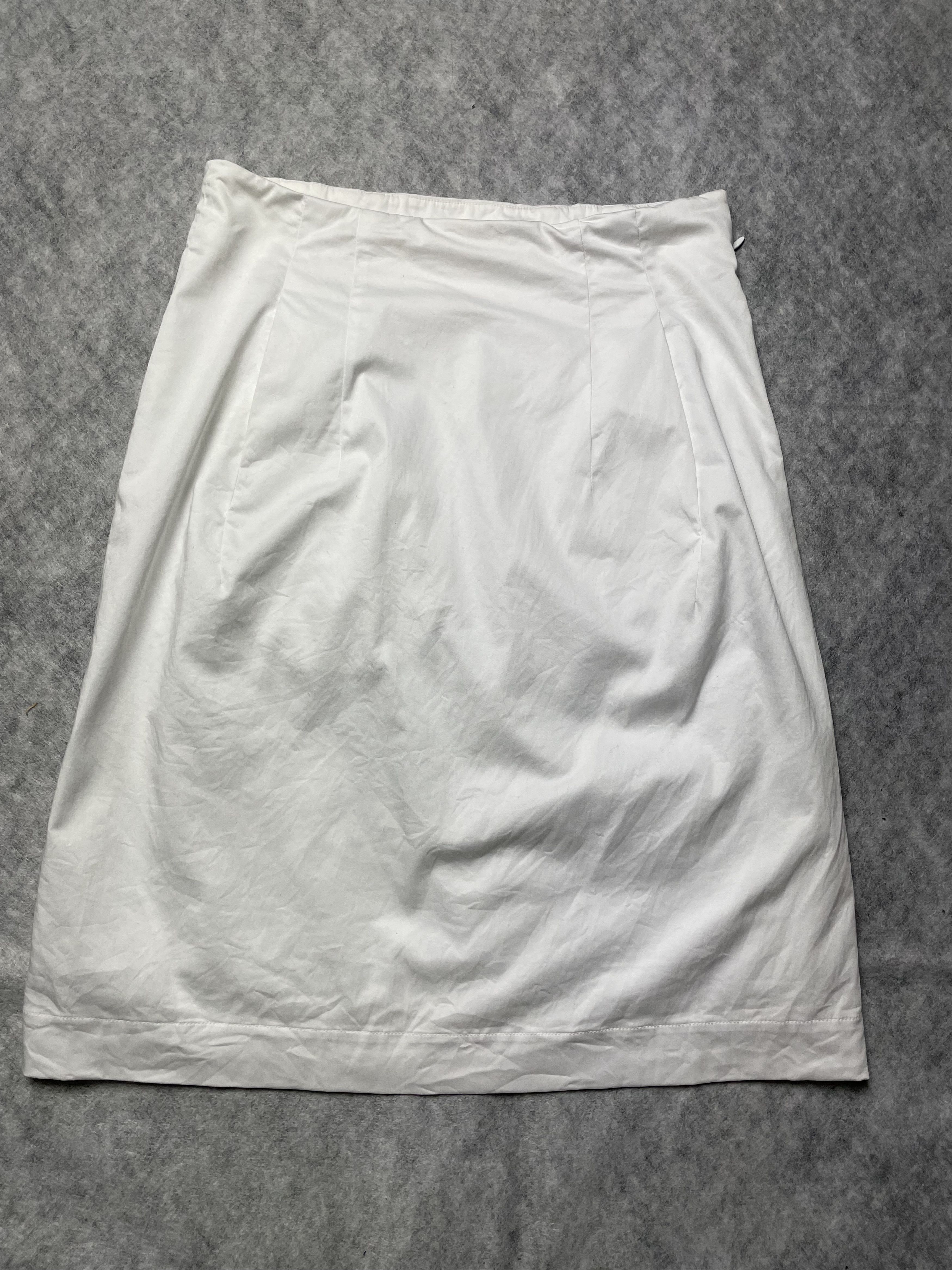 Jil Sander Jil Sander White Elegant Pencil Skirt Size EU36 Size 26" / US 2 / IT 38 - 6 Thumbnail
