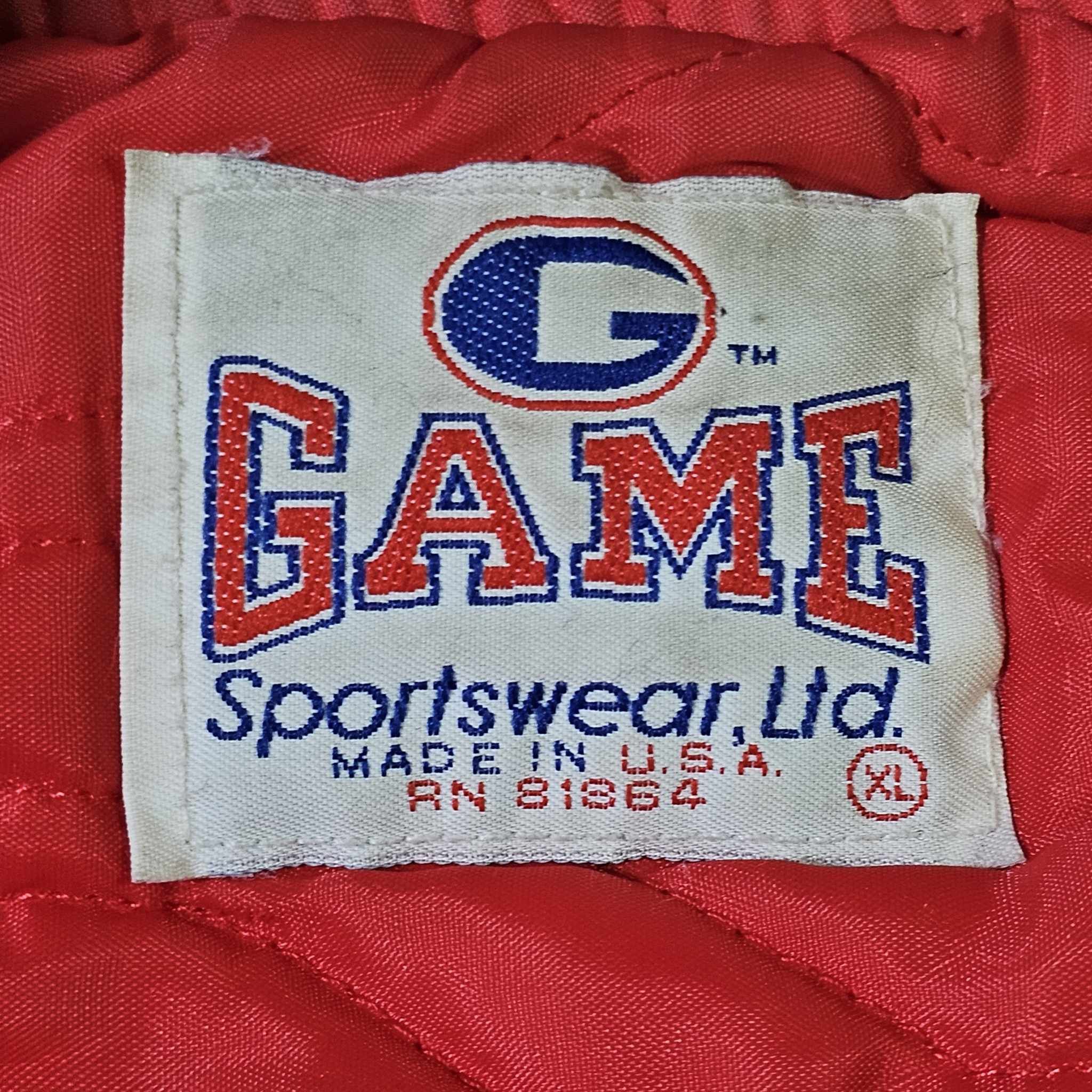 NFL × The Game × Vintage New York Giants Vintage 80s Super Bowl Satin Bomber Jacket Size US XL / EU 56 / 4 - 6 Thumbnail