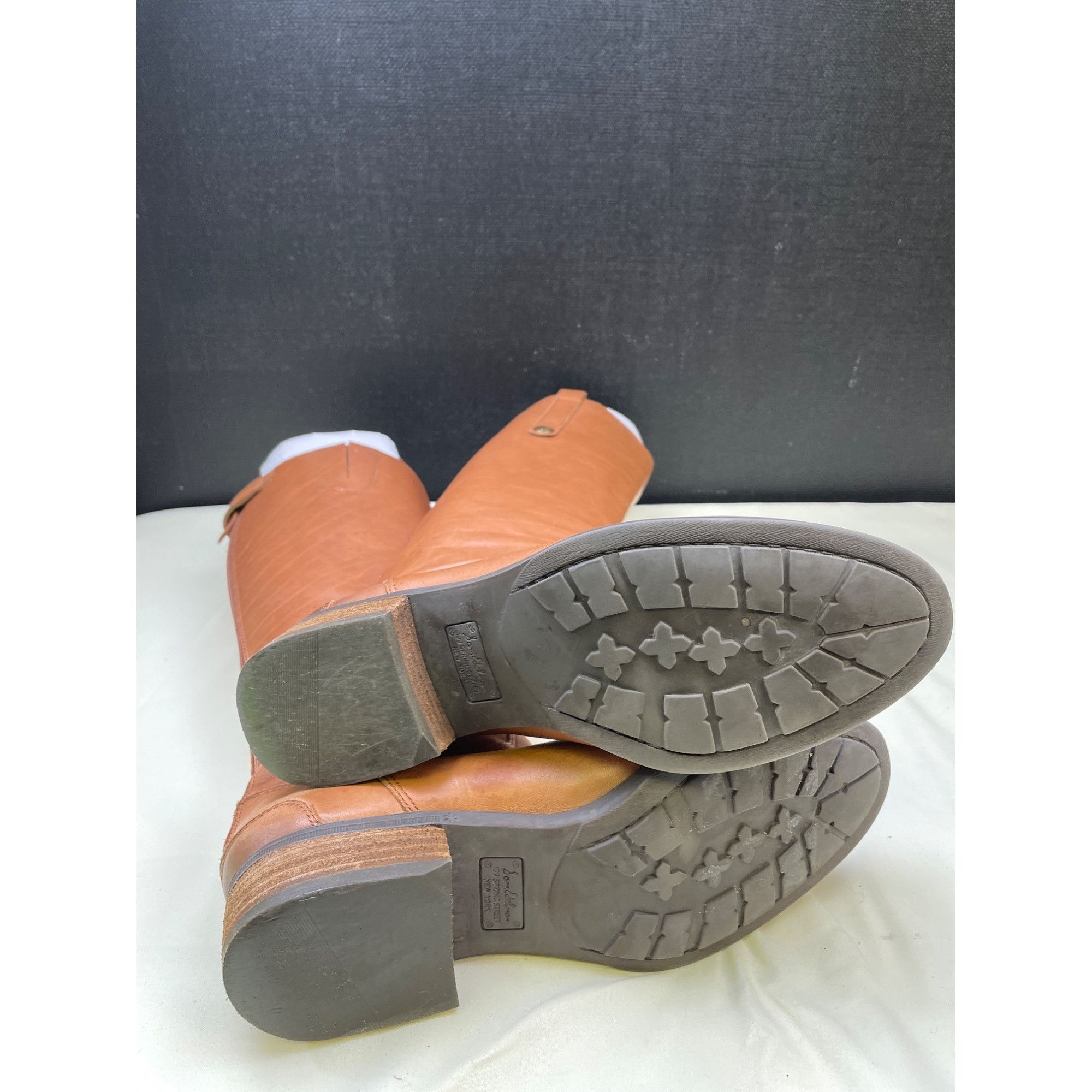 Sam Edelman Sam Edelman Women's Leather Camel Color Riding Boots /Shoes Size US 6.5 / IT 36.5 - 5 Thumbnail