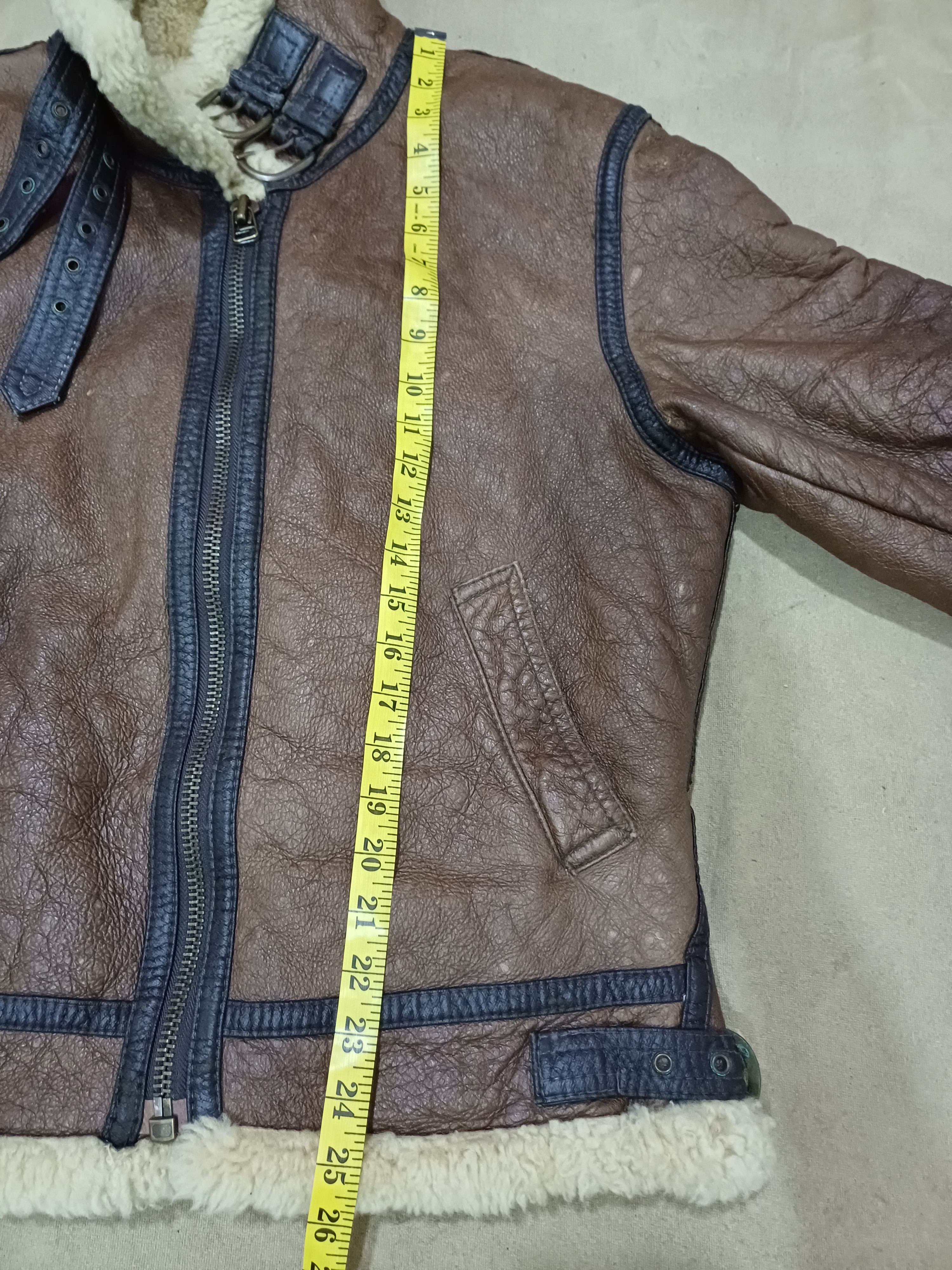 Vintage Vintage 80's B-3 Sheepskin Shearling Jacket Size US M / EU 48-50 / 2 - 18 Thumbnail