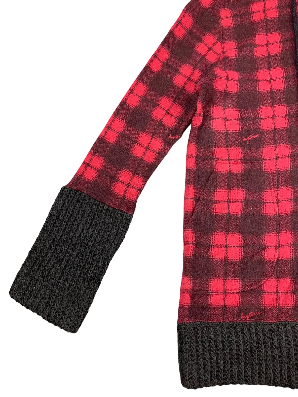 Hysteric Glamour Checkered Hoodie