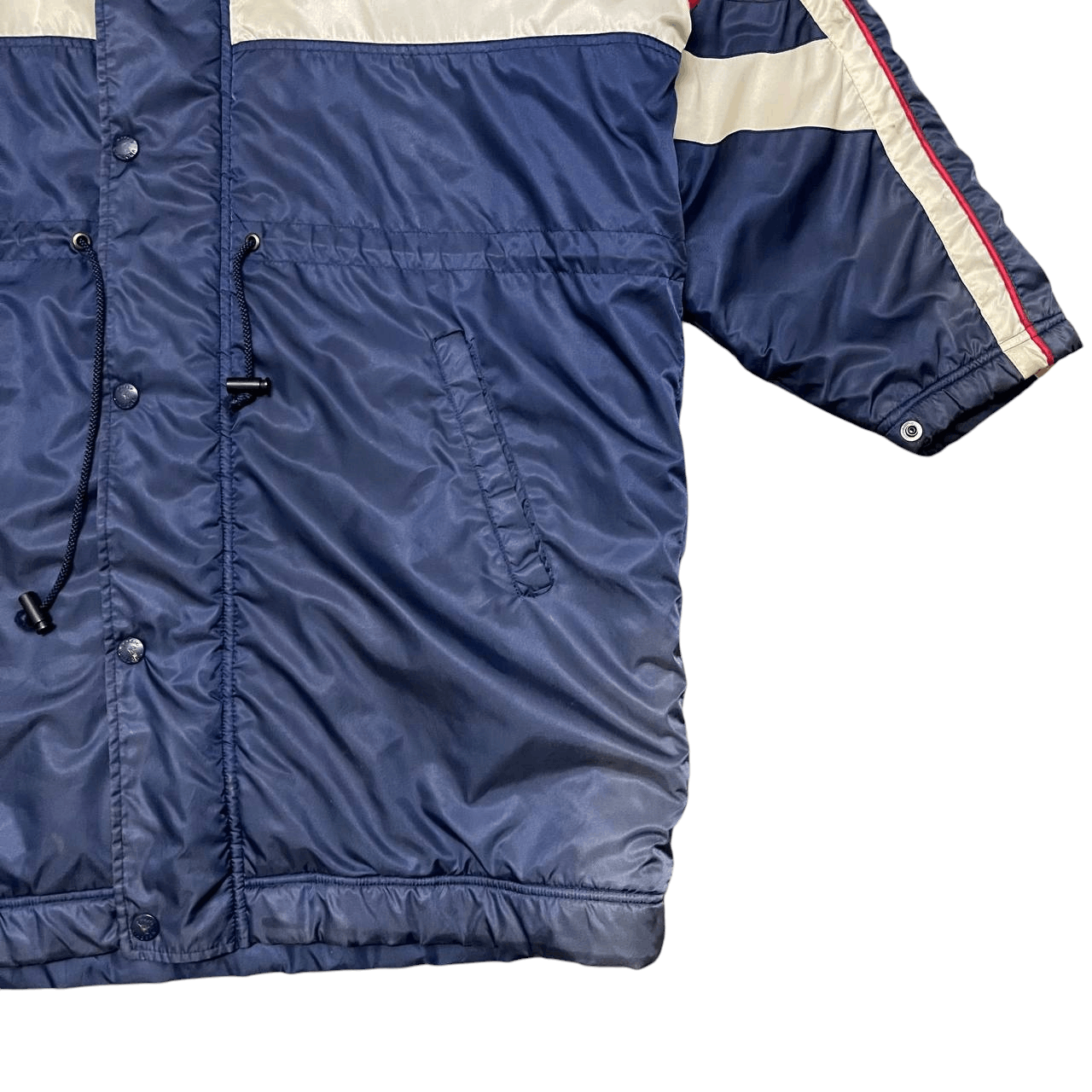 Diadora Vintage 90's Diadora Puffer Hooded Jacket Size US XL / EU 56 / 4 - 11 Thumbnail