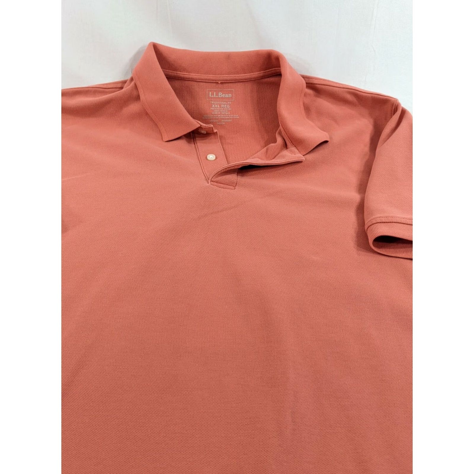 Vintage VINTAGE Mens L.L. Bean Long Sleeve Cotton Striped Polo Shirt XXL Reg EUC Size US XXL / EU 58 / 5 - 5 Thumbnail