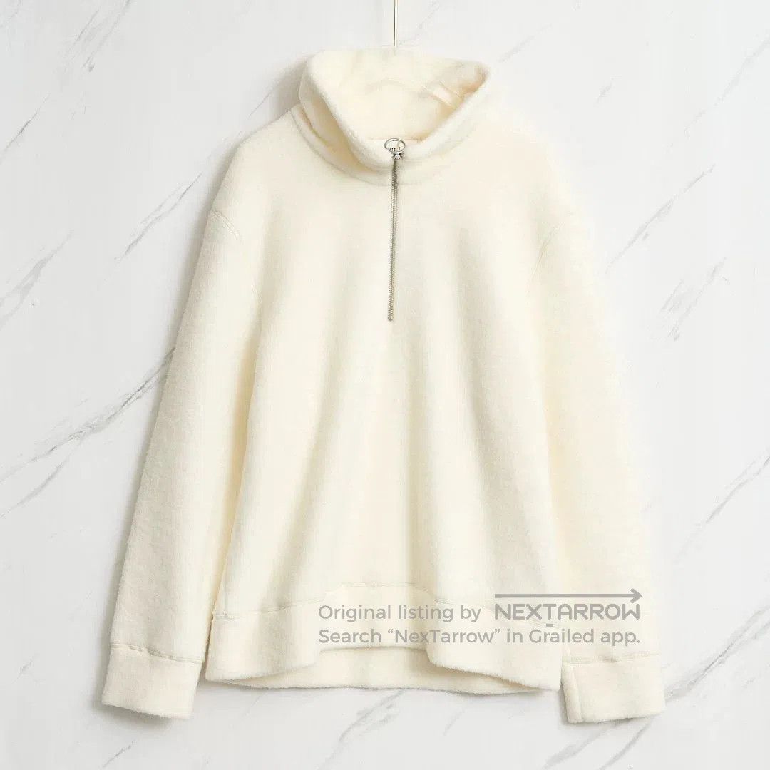 AMI Ami Paris Zip Fleece Top. Size M / US 6-8 / IT 42-44 - 1 Thumbnail