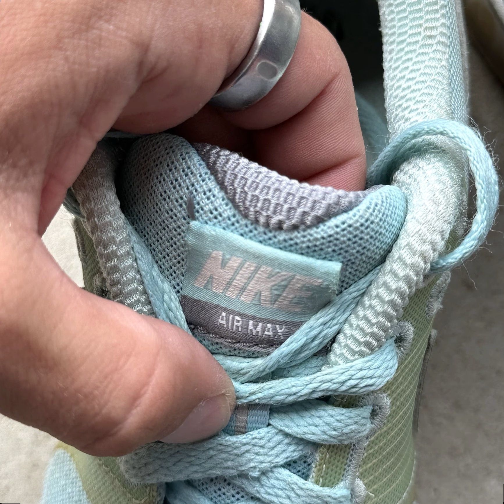 Nike Nike Air Max Flywire 386374-400 Running Sneakers Size 7 Womens Carolina Blue Shoes Shoes Nike Size US 7 / IT 37 - 5 Thumbnail