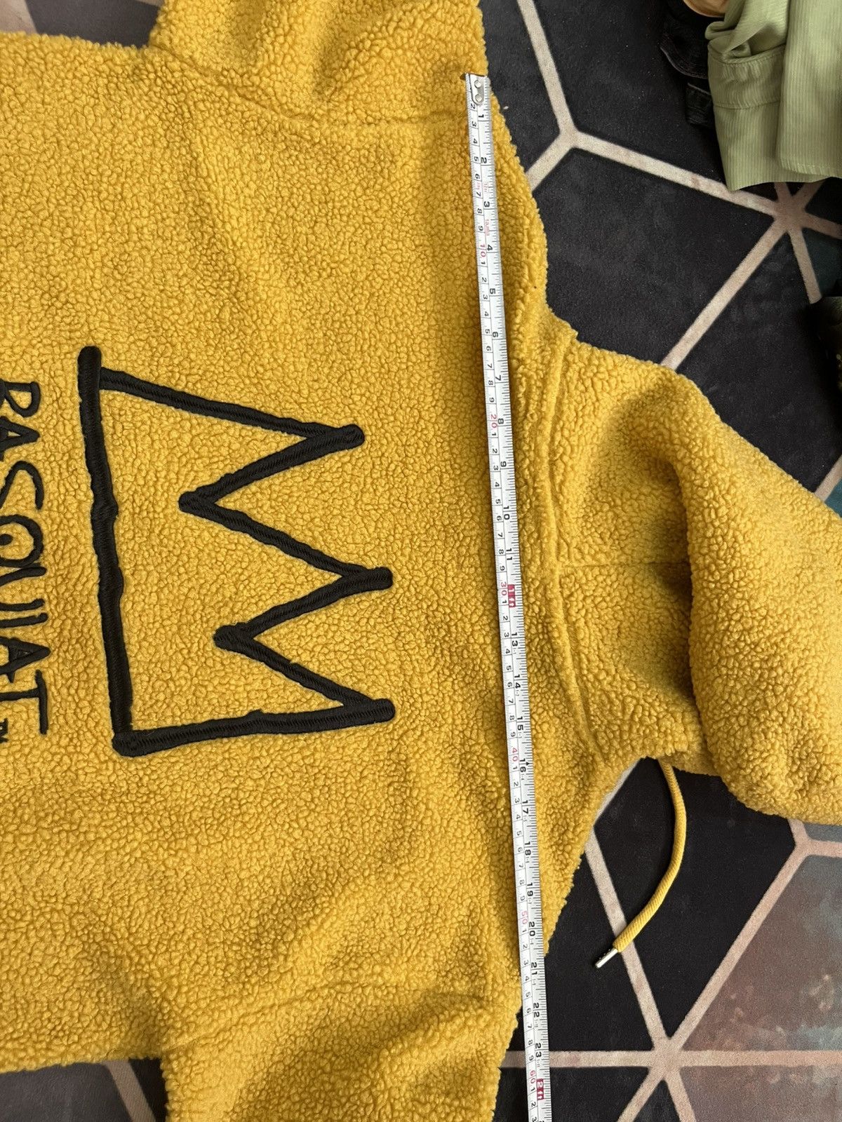 Jean-Michel Basquiat 💥VERY RARE JMB BASQUAIT X CLRIDE High Pile Deep Pile Hoodie Size US L / EU 52-54 / 3 - 21 Thumbnail