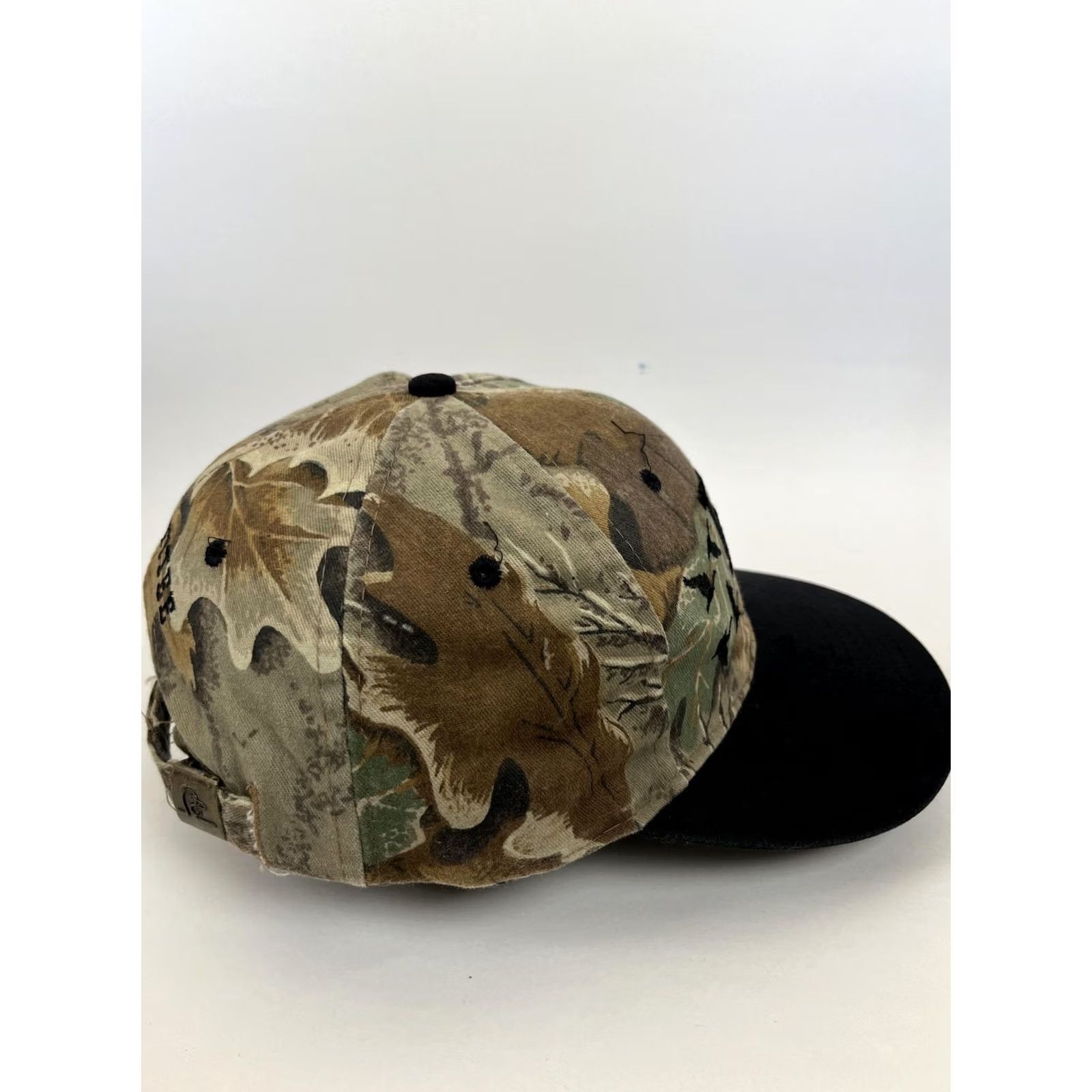 Vintage Vintage Ducks Unlimited Committee Hat Cap Strap Back Adjustable Brown Camo Hunting Size ONE SIZE - 5 Thumbnail
