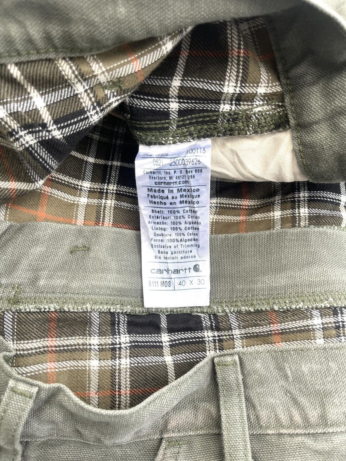 Carhartt Carhartt Carphenter Pants B111 Moss Size US 40 / EU 56 - 5 Thumbnail