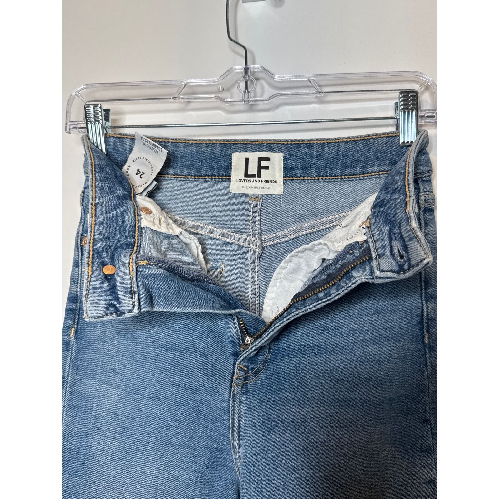 Other NWT Lovers & Friends Greyson Ultra High Rise Boot Jeans 24" Size 24" / US 00 / IT 34 - 7 Thumbnail