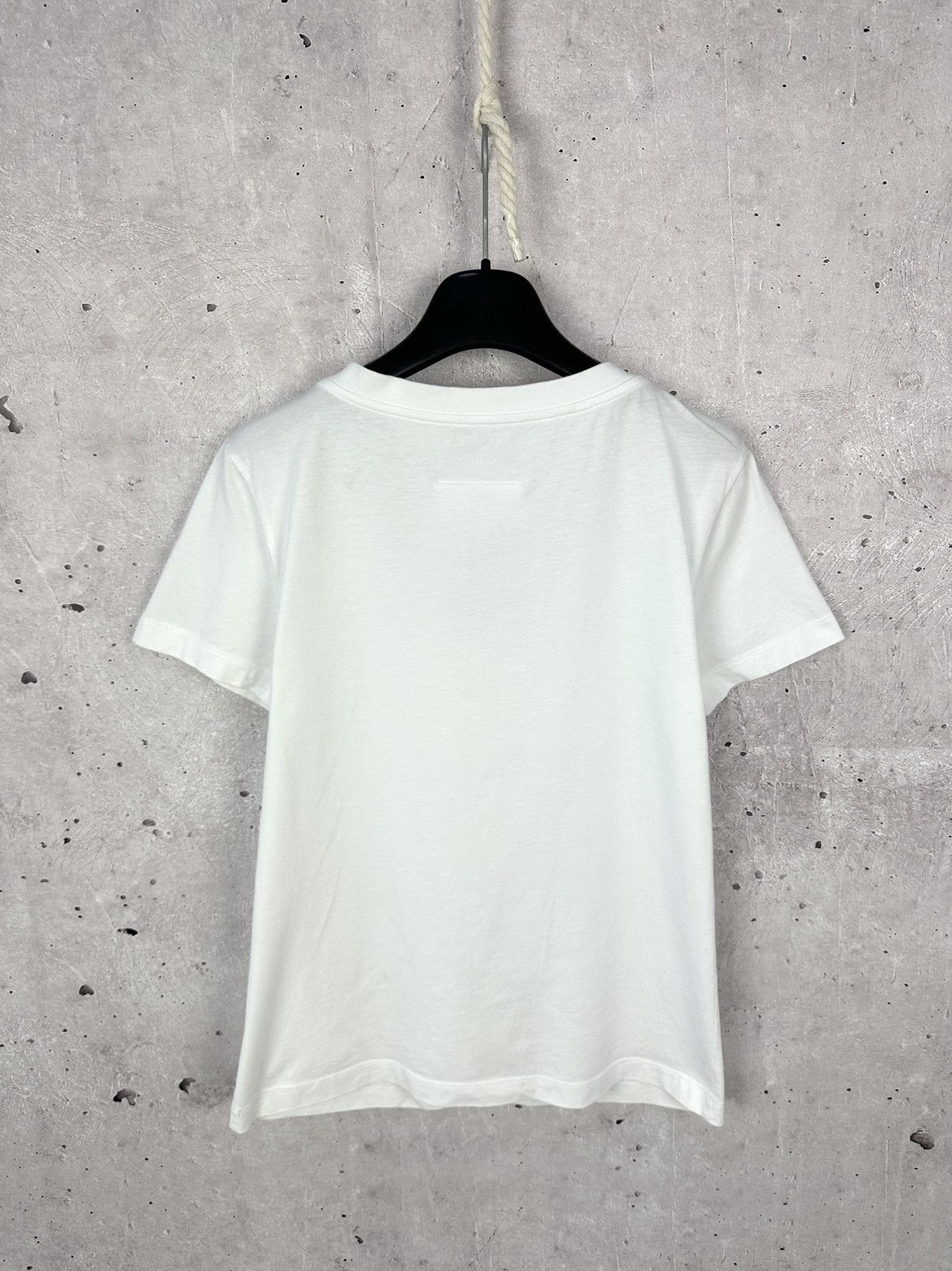 Maison Margiela MM6 Maison Margiela White Short Sleeve T-shirt Size M / US 6-8 / IT 42-44 - 5 Thumbnail