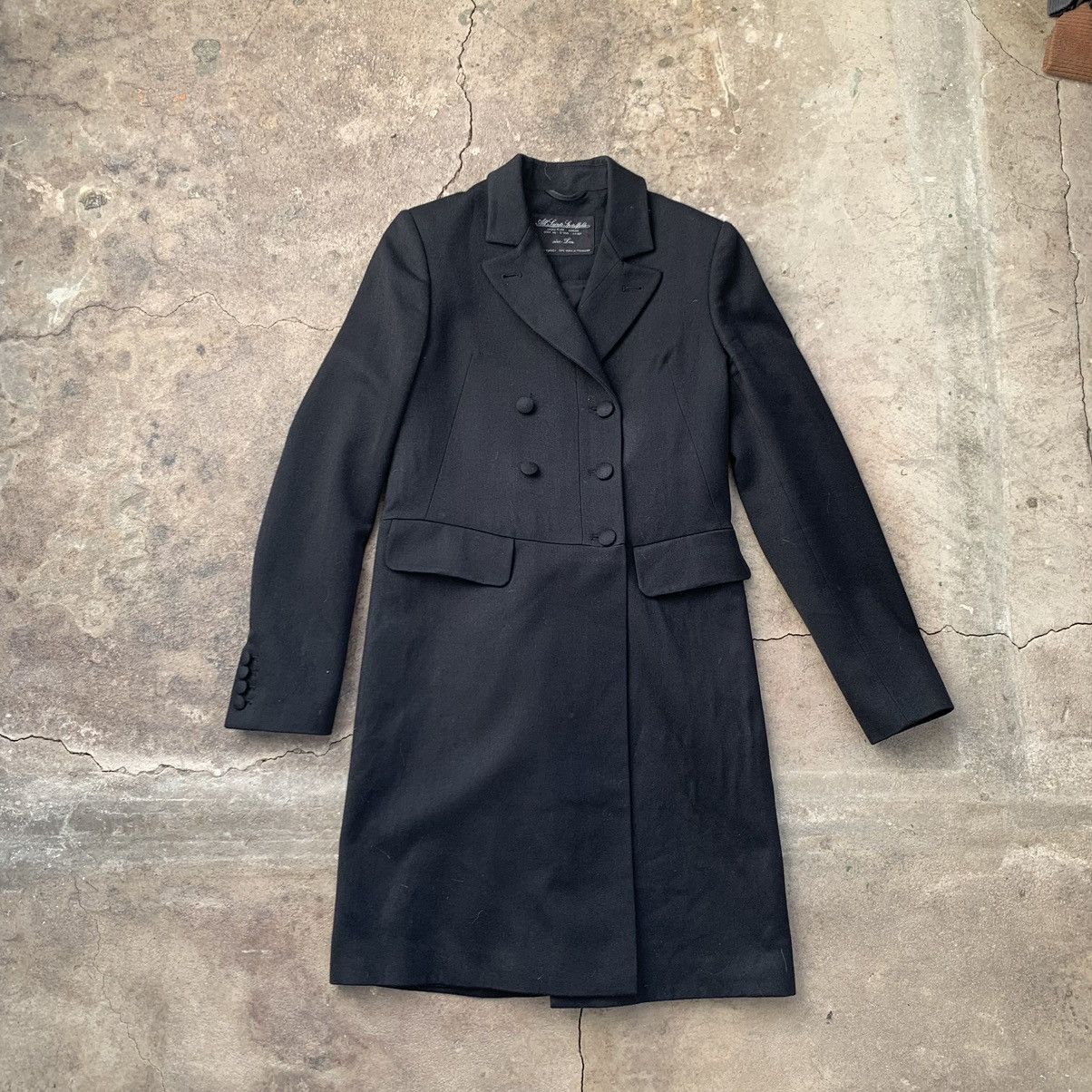 Allsaints Womens all saints Spitalfields long coat black Size M / US 6-8 / IT 42-44 - 1 Thumbnail