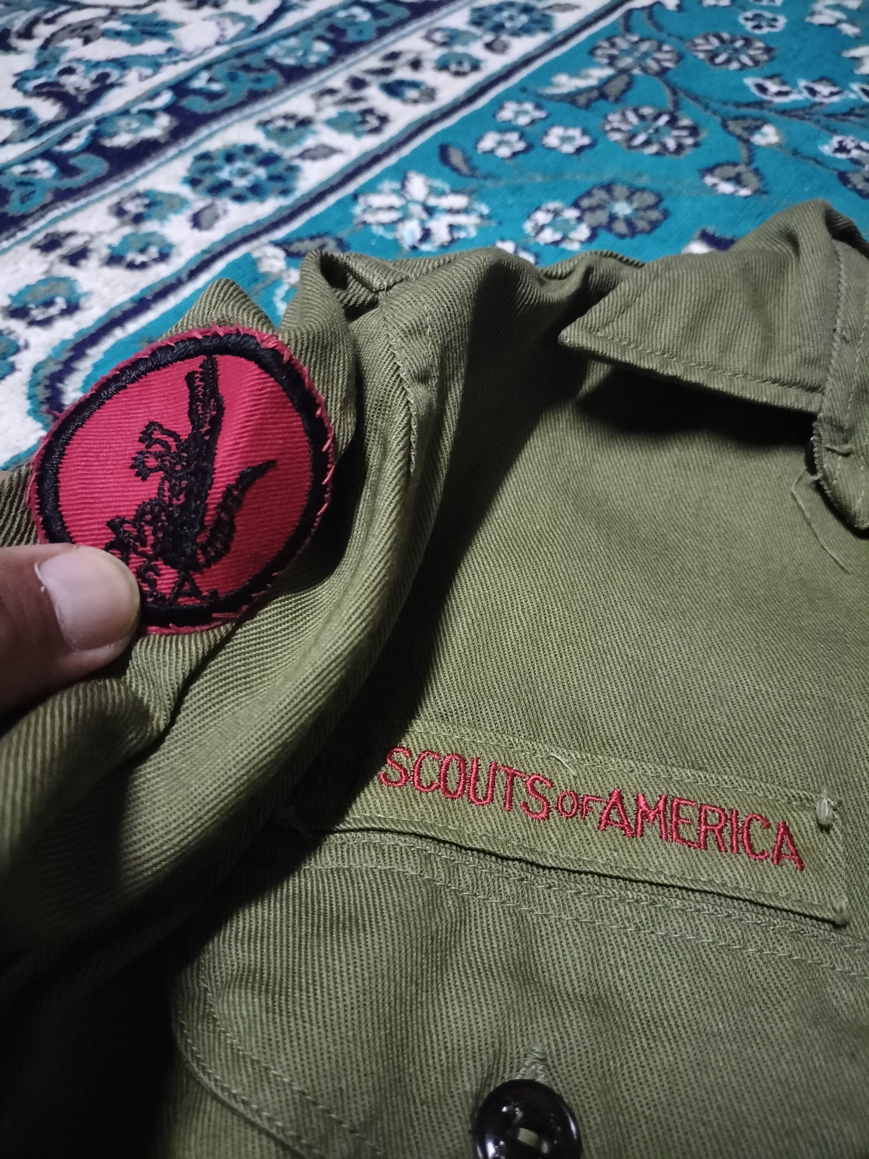 Vintage Vintage 60s Boy Scouts Of America 1966 Apache BSA Camp KIDS Size US XXS / EU 40 - 10 Thumbnail