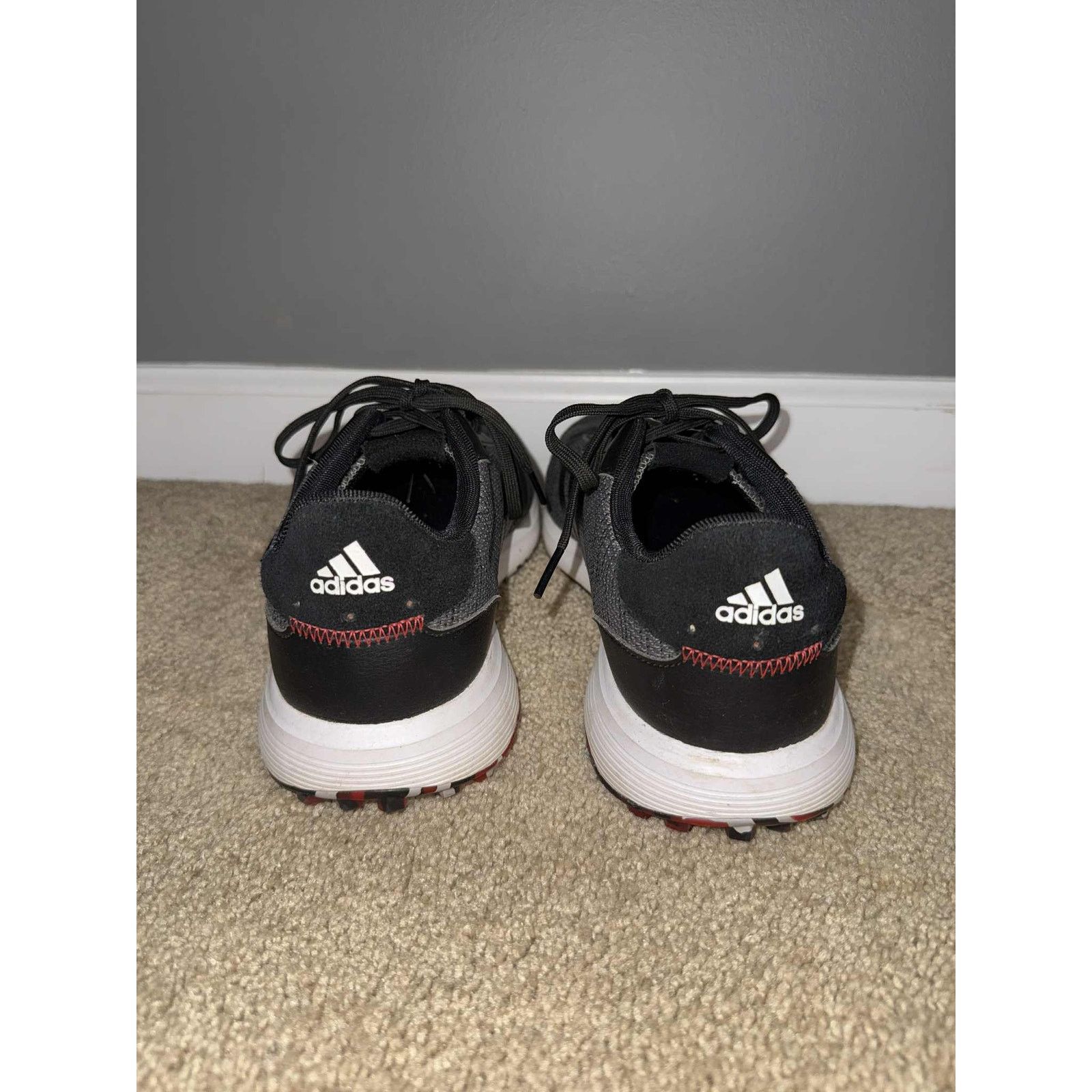 Adidas Adidas S2G Spikeless Golf Sneaker Shoes Grey Scarlet Men 9.5 Size US 9.5 / EU 42-43 - 6 Thumbnail