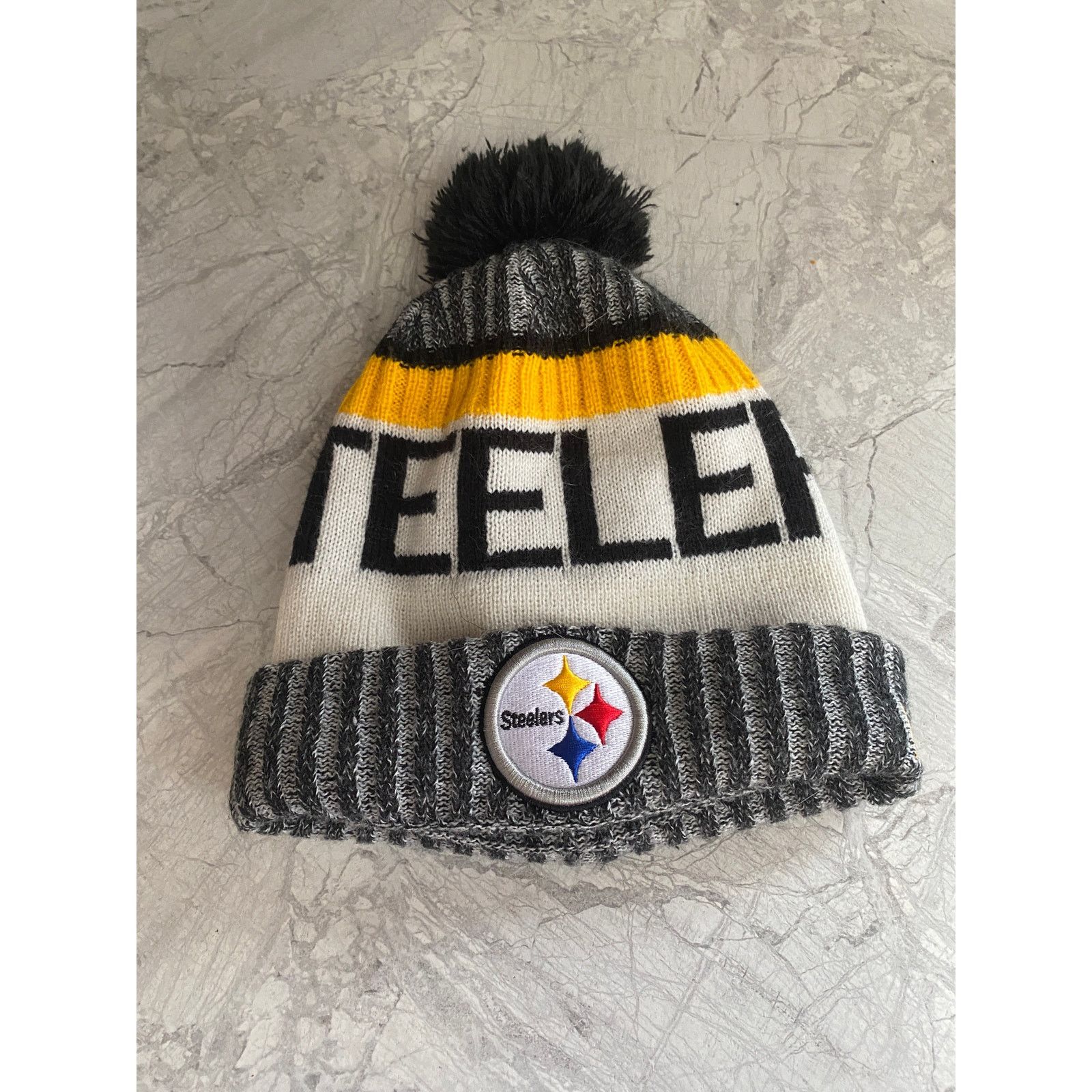 New Era Pittsburgh Steelers NFL Football New Era Winter Beanie Size ONE SIZE - 1 Thumbnail