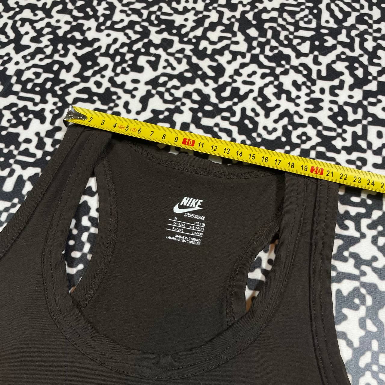 Nike Vintage Y2K Nike Swoosh Big Logo Brown Retro Style Tank Top Size M / US 6-8 / IT 42-44 - 8 Thumbnail