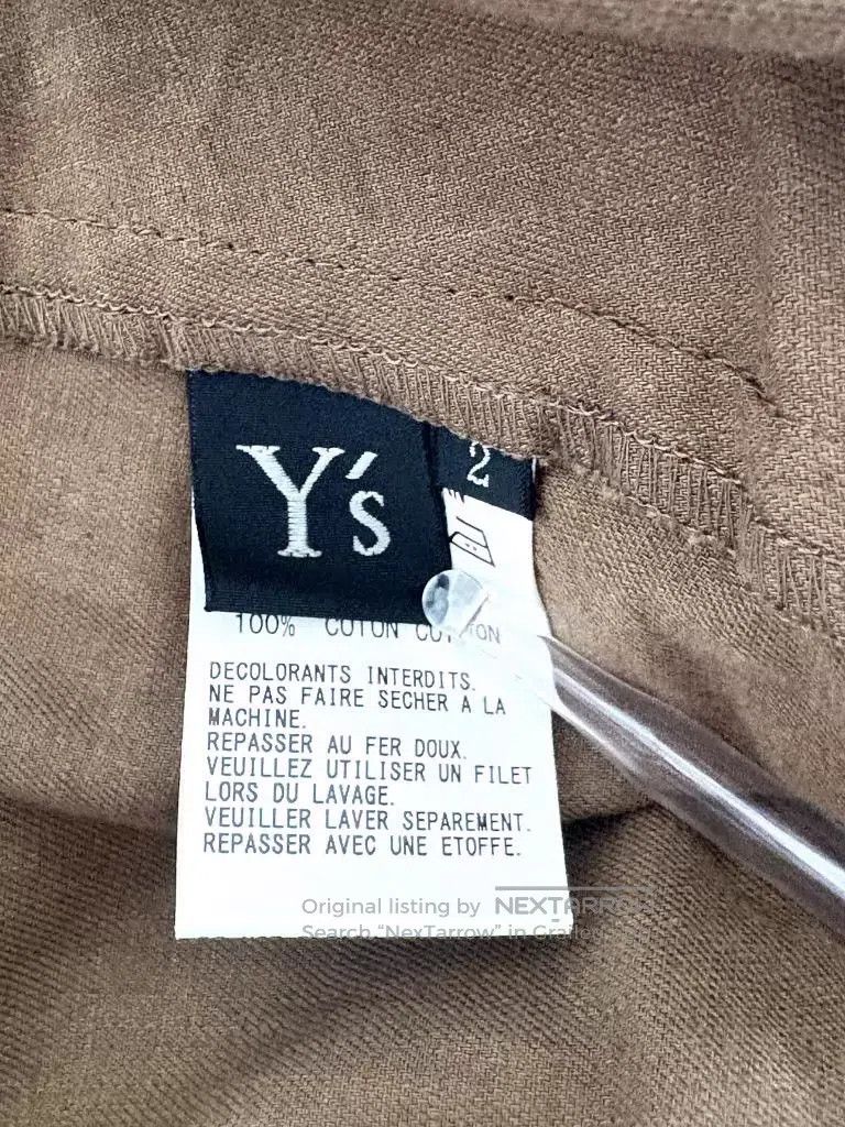Yohji Yamamoto Yohji Yamamoto size 2 Wide Leg Pants Size US 28 / EU 44 - 5 Thumbnail