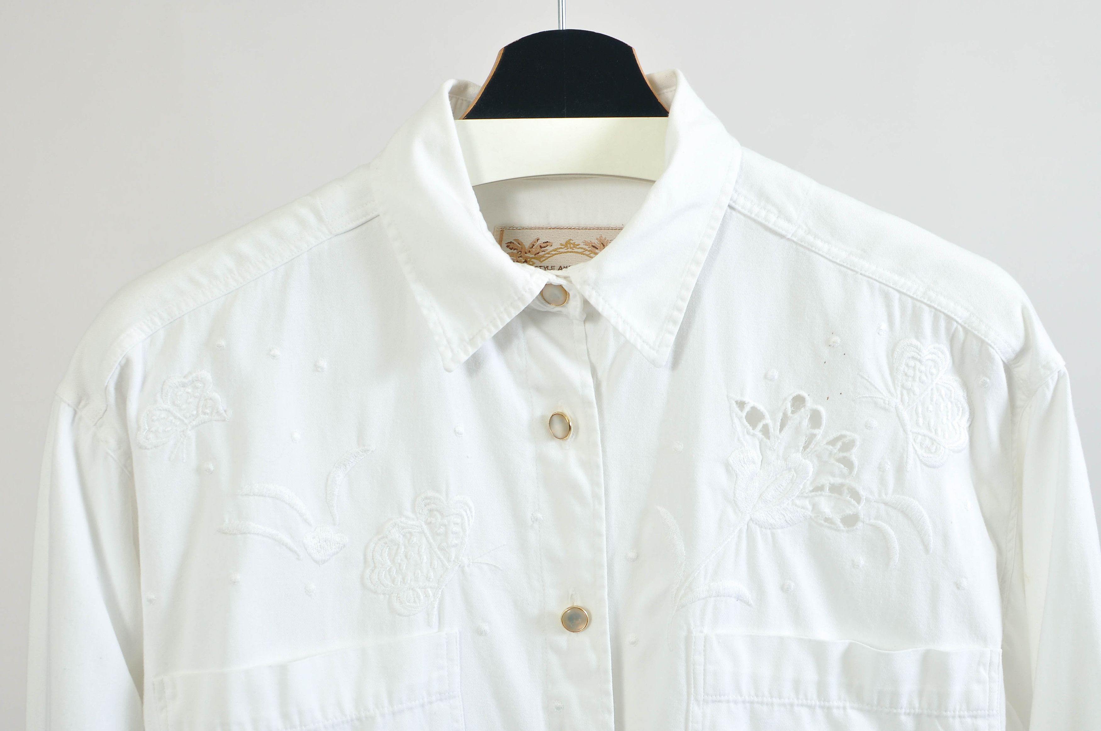 Other Italian white shirt Size M / US 6-8 / IT 42-44 - 2 Thumbnail
