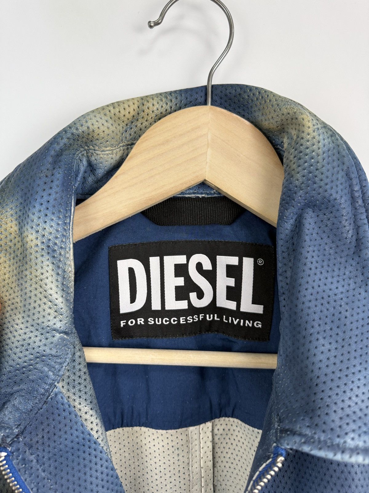Diesel ❗️NEW 🇺🇸 Diesel Leather Jacket L-Clime Giacca Rare NWT Size US L / EU 52-54 / 3 - 11 Thumbnail