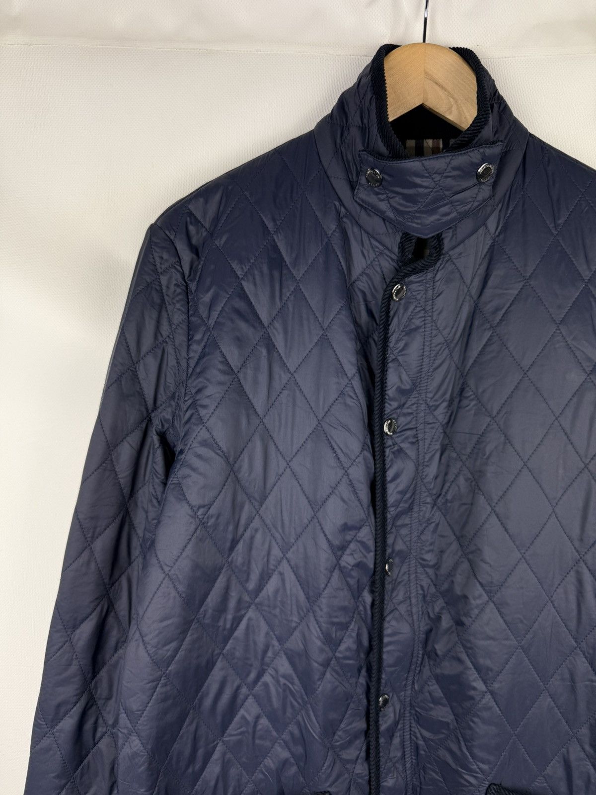 Aquascutum Aquascutum Men’s Quilted Check Lined Jacket Size S Size US S / EU 44-46 / 1 - 4 Thumbnail