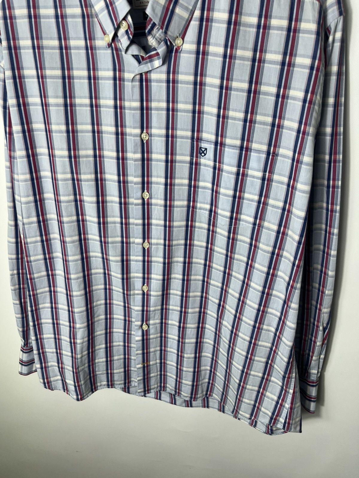 Barbour Vintage streetwear designer Barbour Plaid Button Up Shirt Size US L / EU 52-54 / 3 - 3 Thumbnail