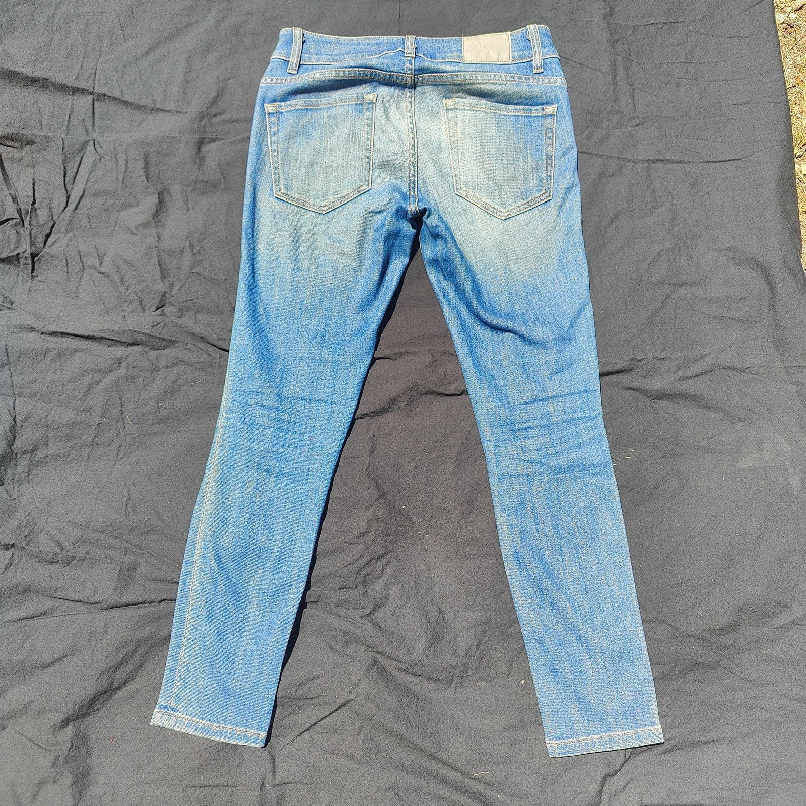 6397 6397 Mini Skinny Jeans Womens 25 Dirty Faded Light Wash Size 25" / US 0 / IT 36 - 7 Thumbnail
