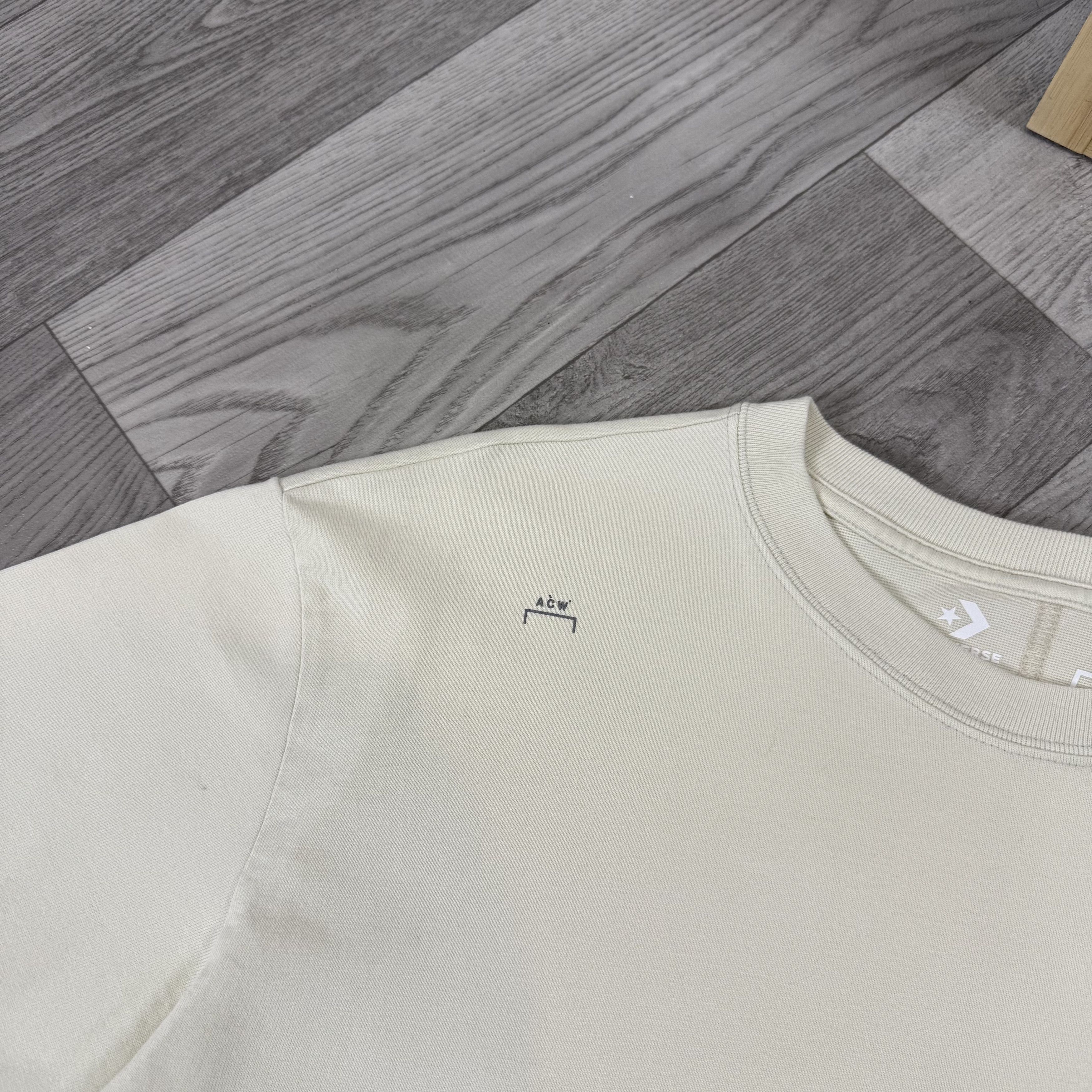 A-COLD-WALL* × Converse Converse x A-COLD-WALL ACW Graphic Oversized Tee Shirt Size US M / EU 48-50 / 2 - 6 Thumbnail