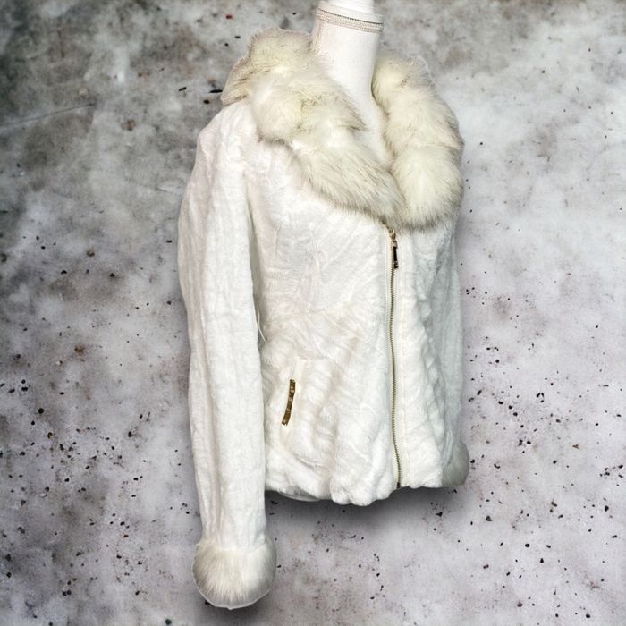 Vintage Faux Fur Jacket Y2K Style | Grailed