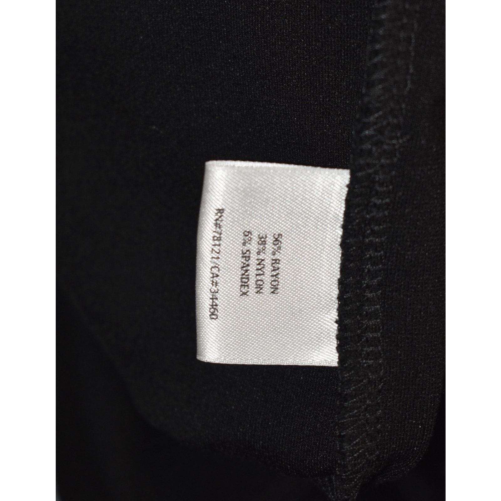 Eileen Fisher EILEEN FISHER Black Pull-On Ankle Zip Pants Size XS Size 28" / US 6 / IT 42 - 6 Thumbnail