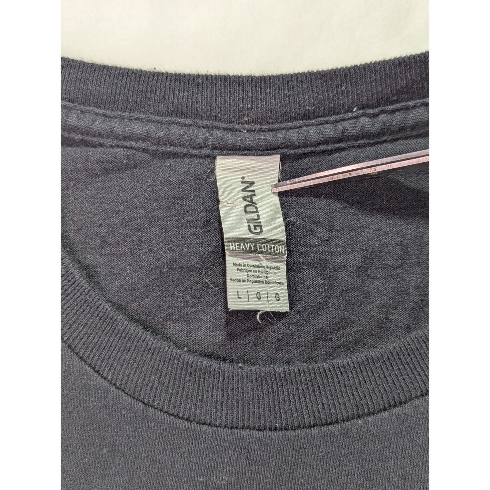 Gildan VTG Sz Large Black Lightly Faded TShirt Movie Promo 99/Y2K Size US L / EU 52-54 / 3 - 5 Thumbnail