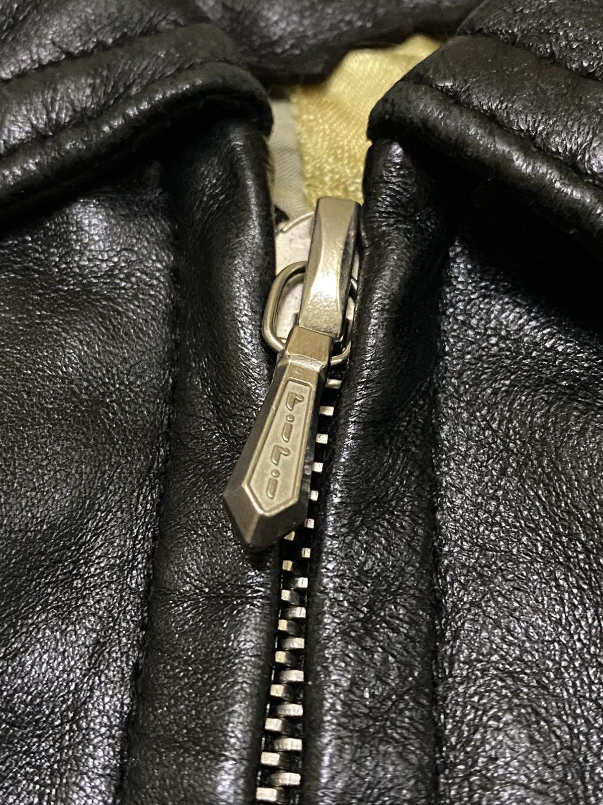 Unknown London UNKNOWN LONDON LEATHER JACKET RIRI ZIPPER Size M / US 6-8 / IT 42-44 - 4 Thumbnail