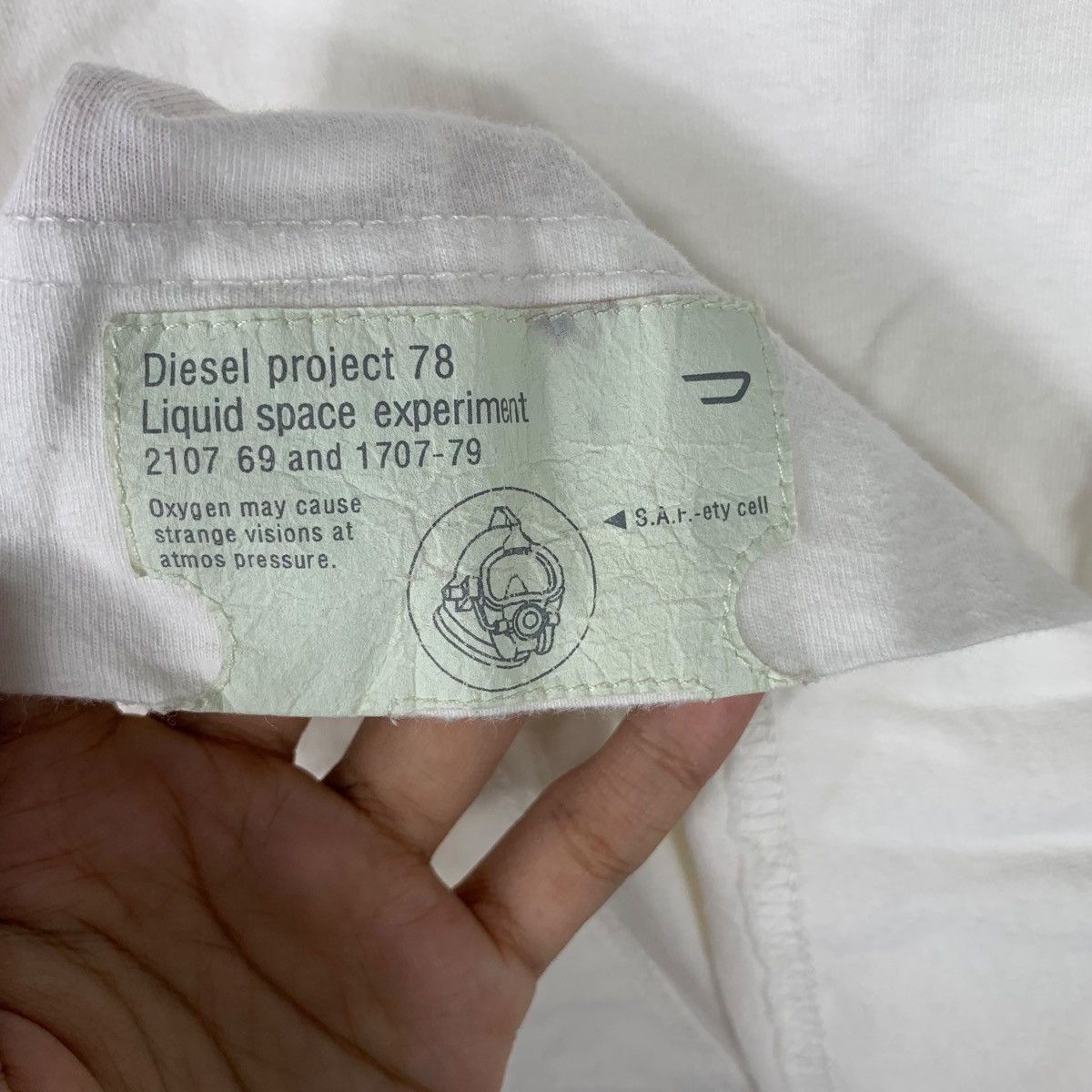 Diesel DIESEL PROJECT 78 COLLECTION Liquid Space Experiment Tee Size S / US 4 / IT 40 - 11 Thumbnail